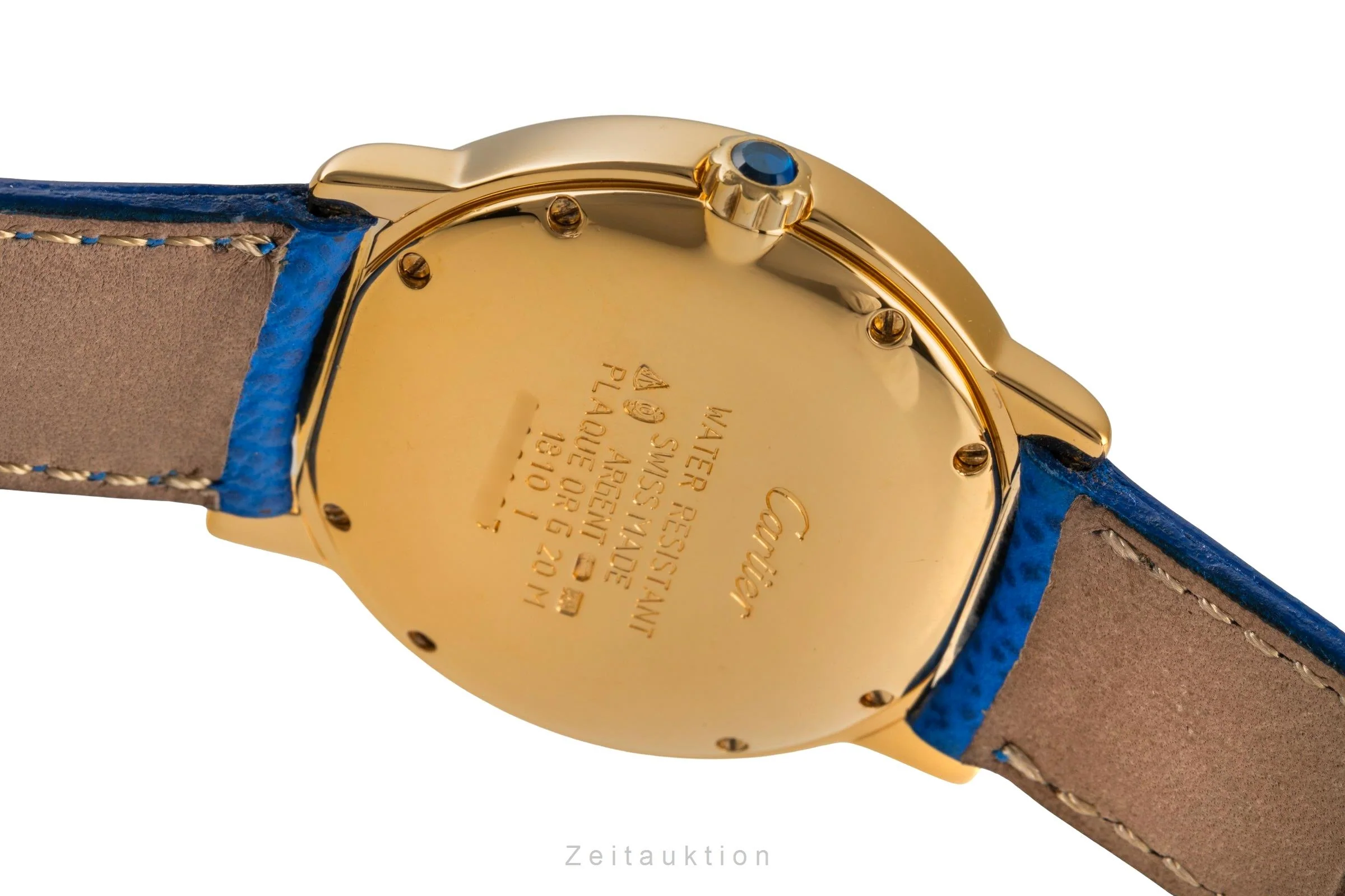 Cartier Ronde silver-gilt quartz men's watch W1006922, 1810 1  [2503767] - Image 12
