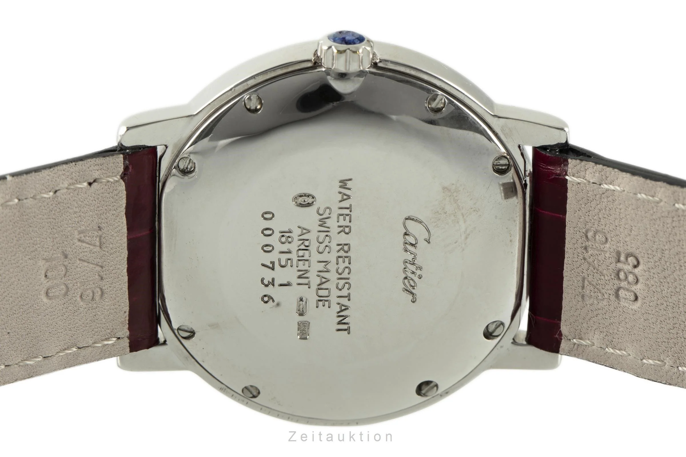 Cartier Ronde silver quartz women's watch 1815 1  [2108534] - Image 11