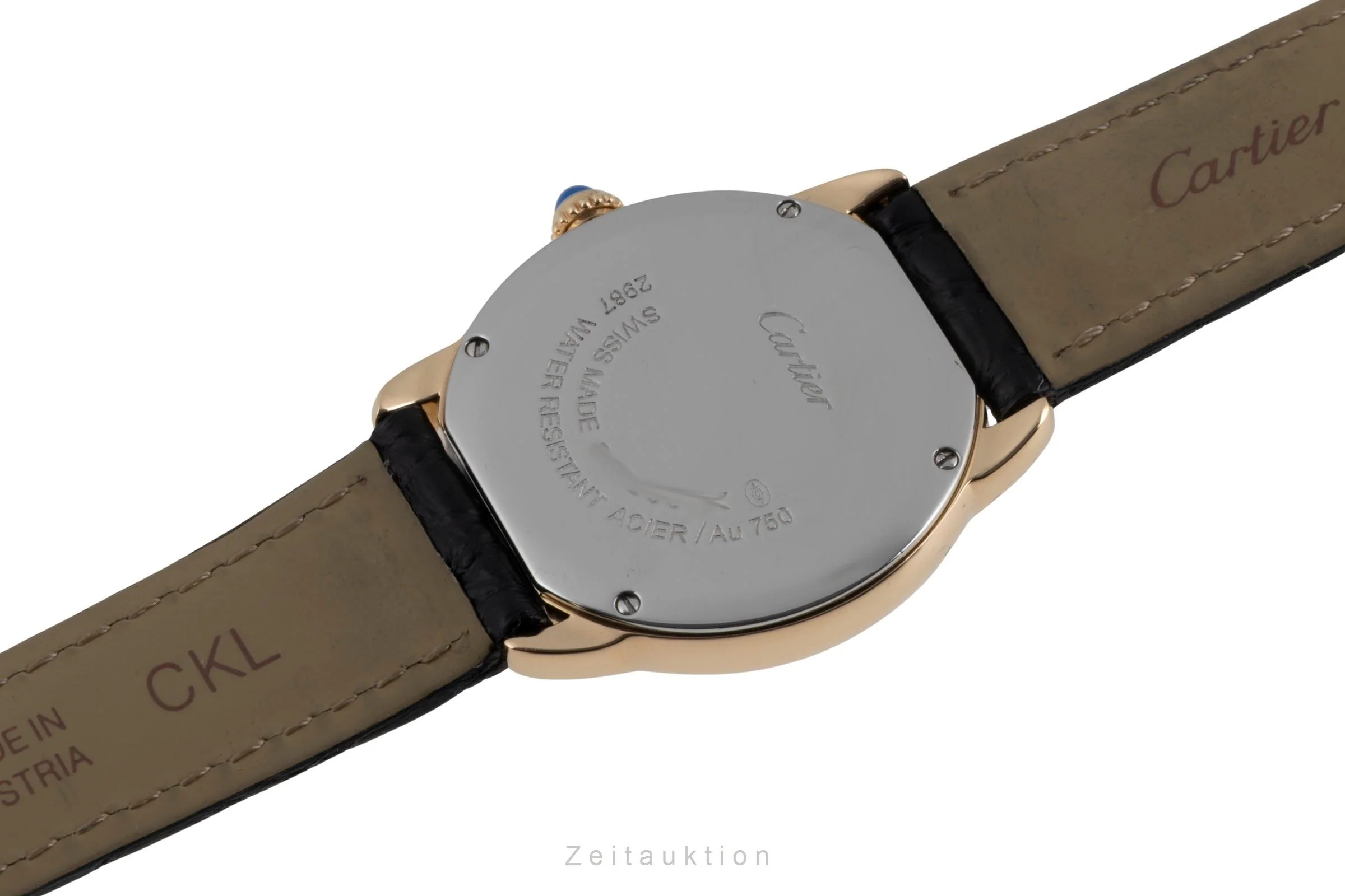 Cartier Ronde Solo 18 ct gold quartz women's watch W6700355  [2600907] - Image 12