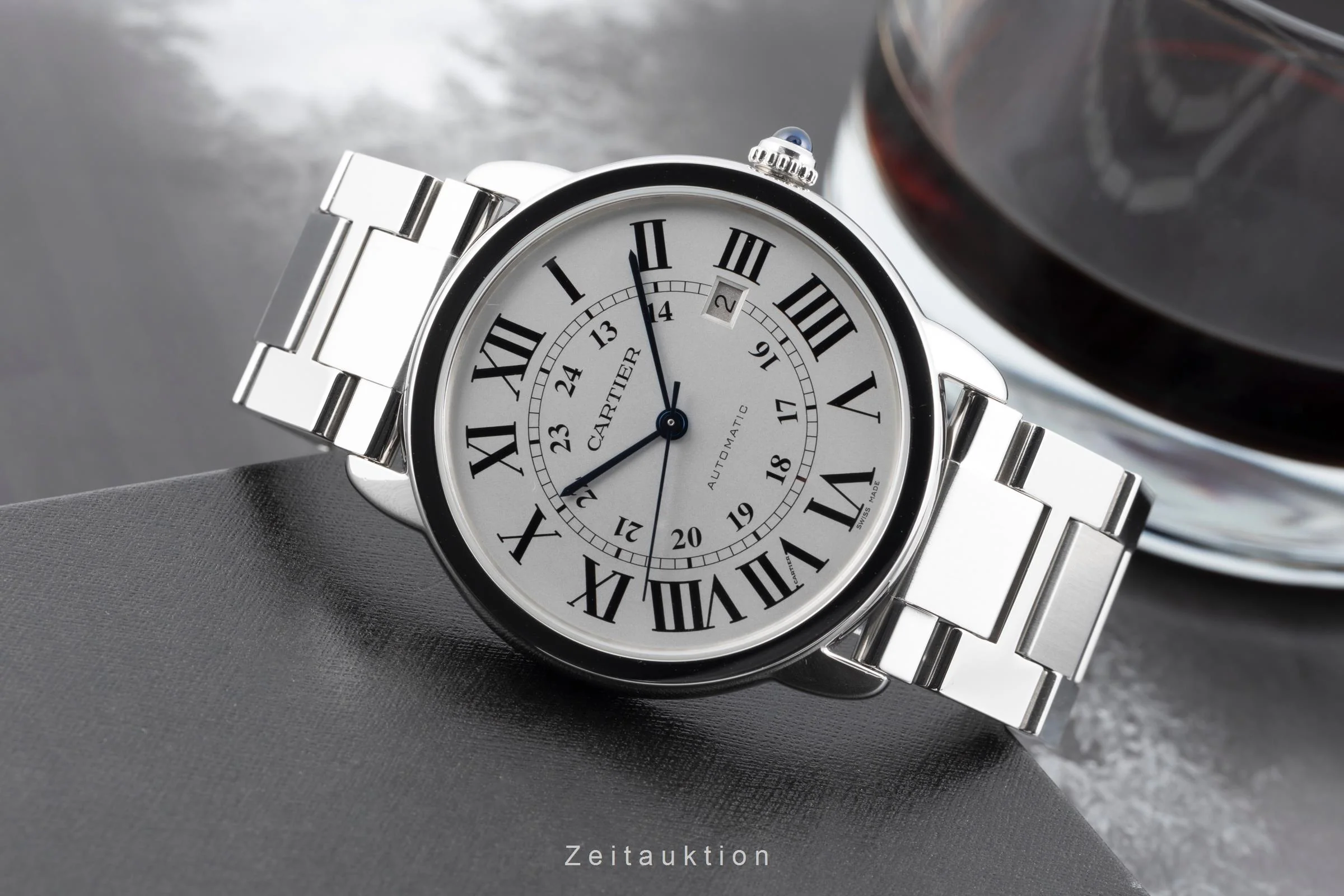 Cartier Ronde Solo steel automatic men's watch W6701011  [2506044] - Image 3