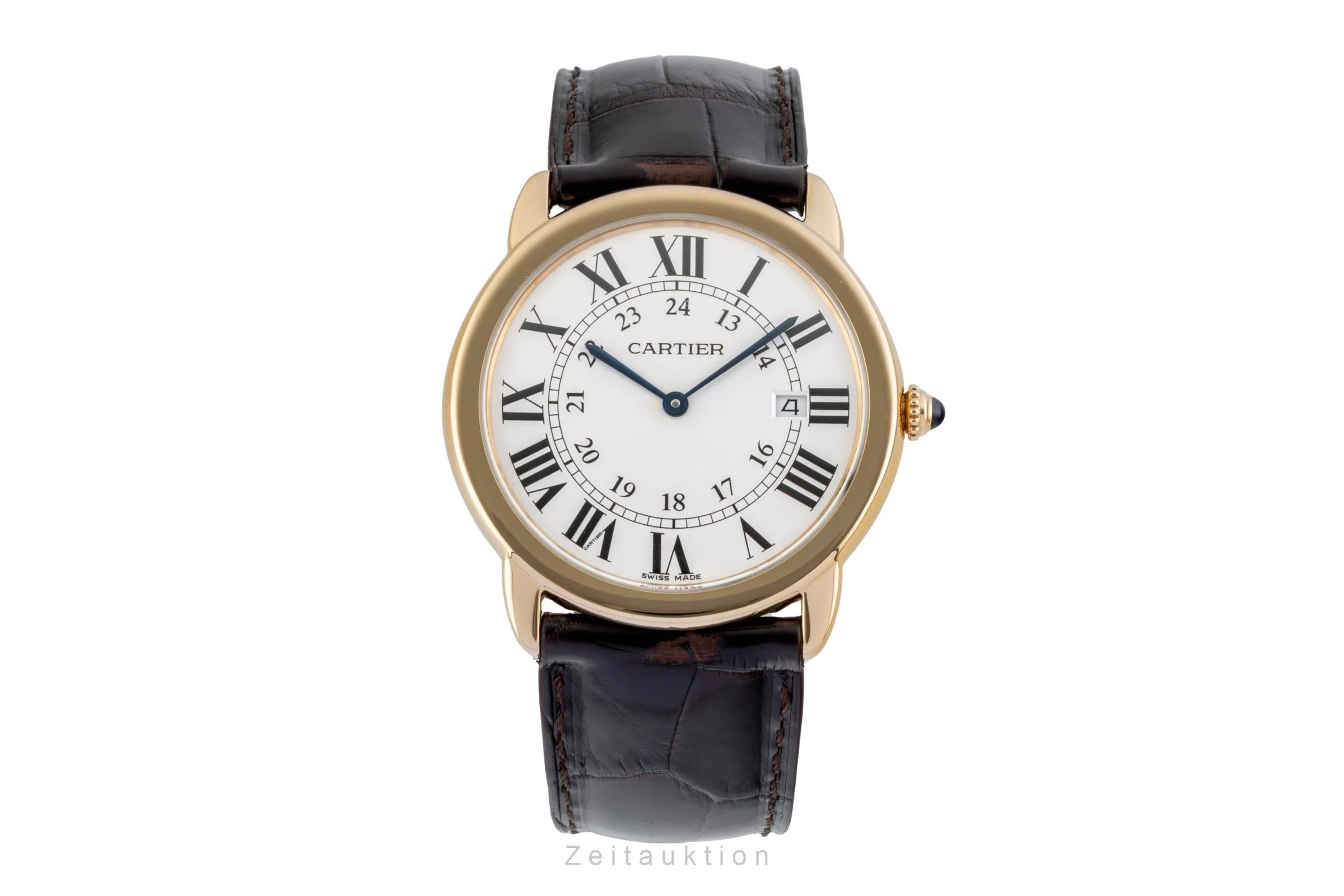 Cartier Ronde Solo steel / gold quartz men's watch W6700455  [2600737] - Image 5