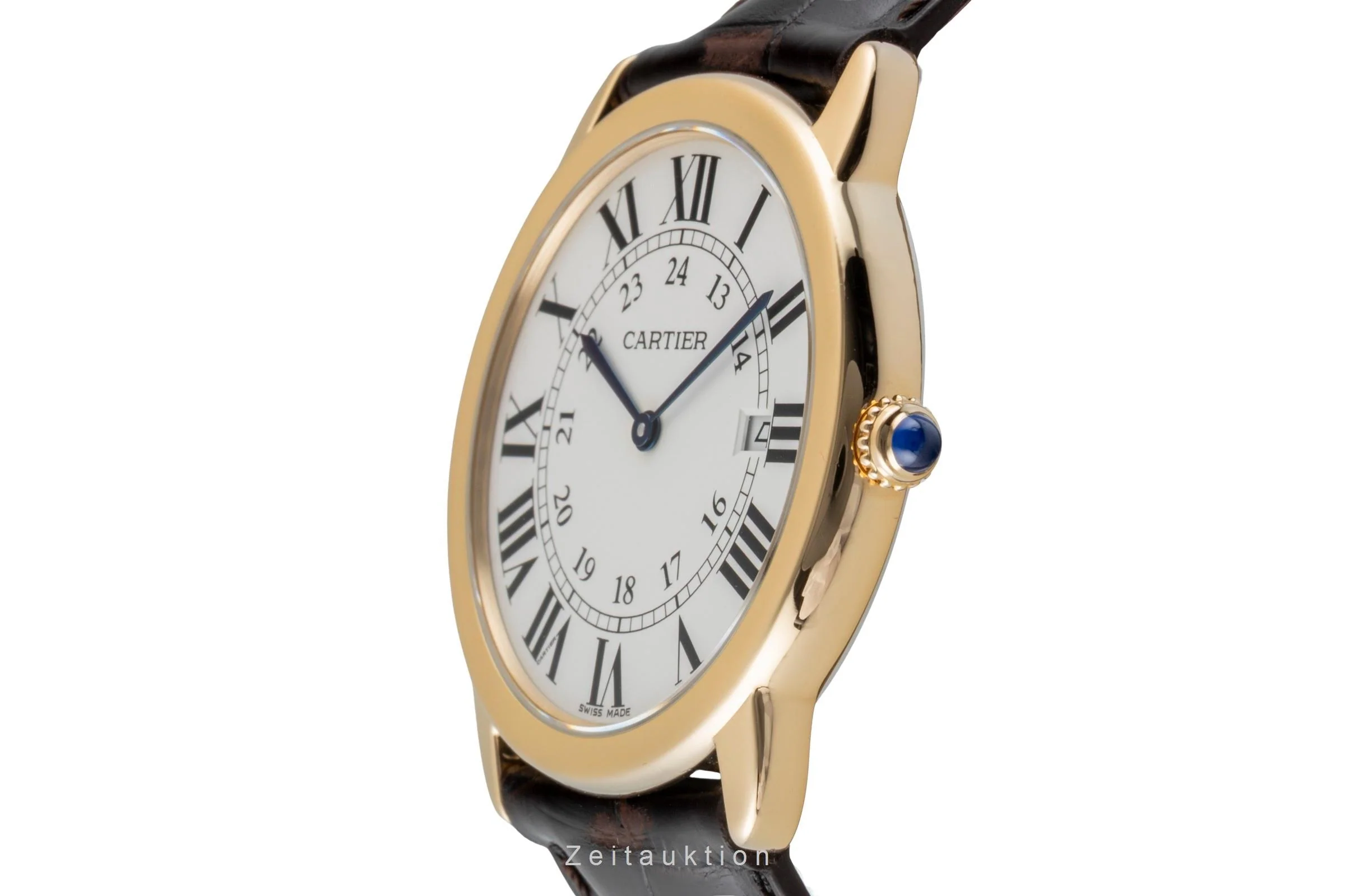 Cartier Ronde Solo steel / gold quartz men's watch W6700455  [2600737] - Image 7