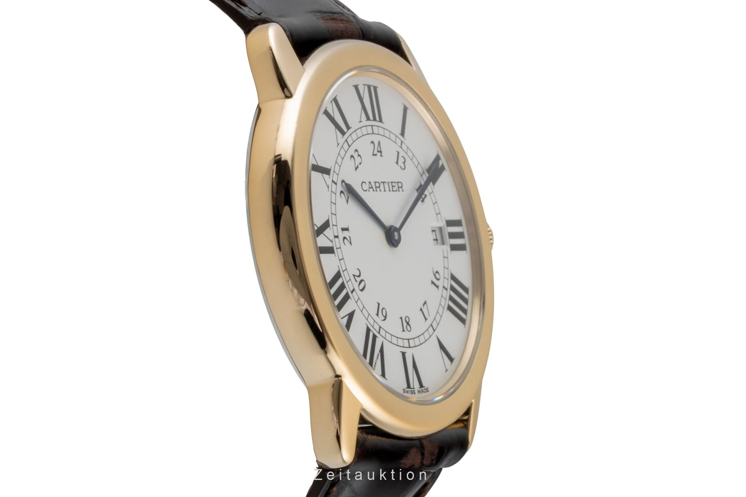 Cartier Ronde Solo steel / gold quartz men's watch W6700455  [2600737] - Image 8