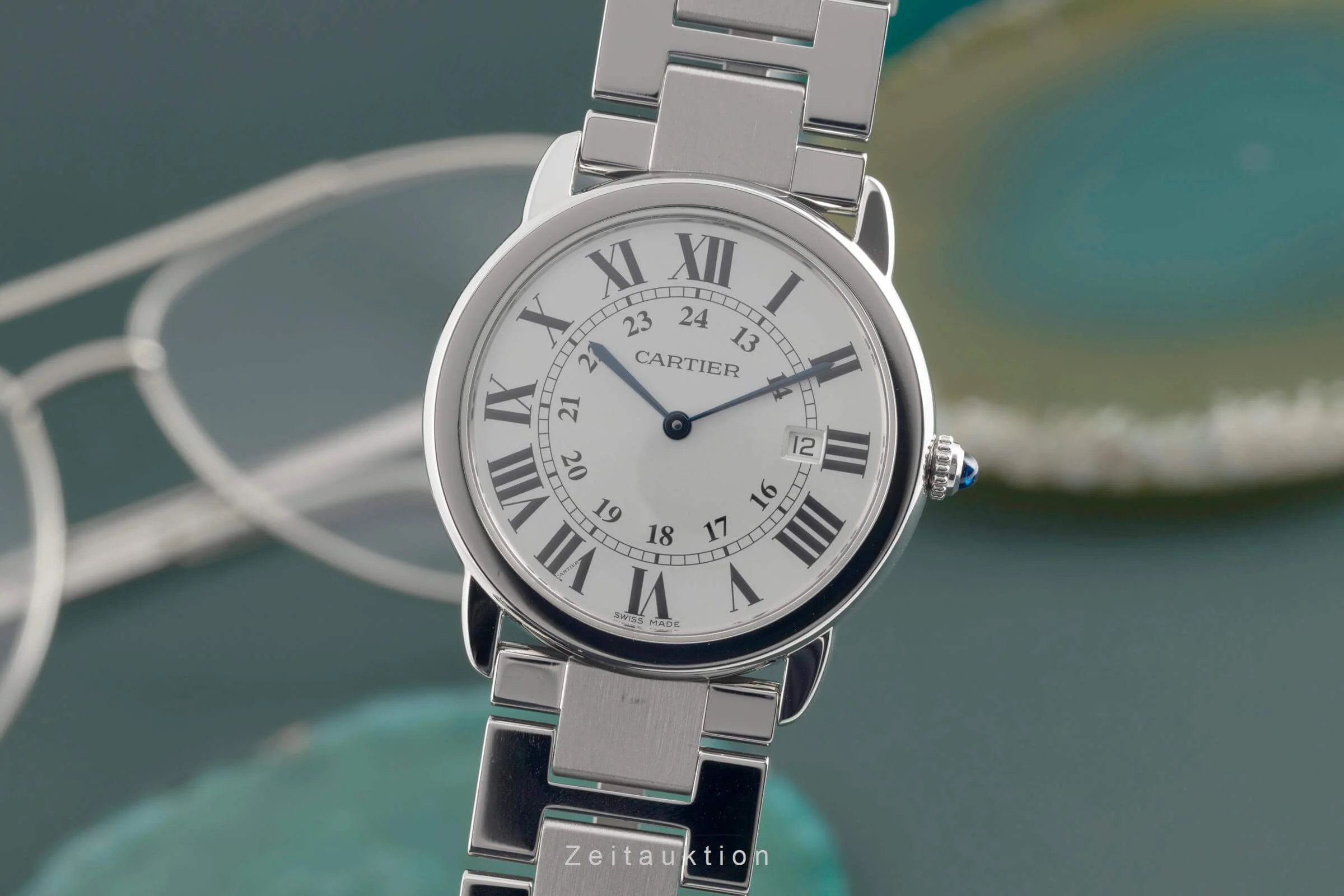 Cartier Ronde Solo steel quartz men's watch W6701005  [2501782] - Image 2
