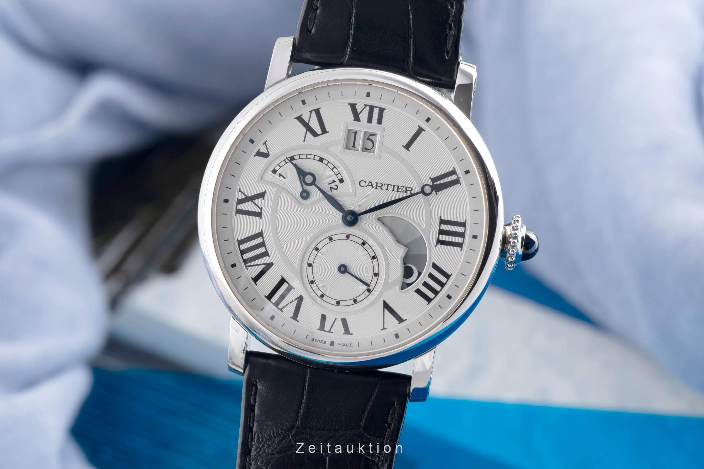 Cartier Rotonde de Cartier steel automatic men's watch W1556368 LP: 11400EUR  [2501836] - Image 2