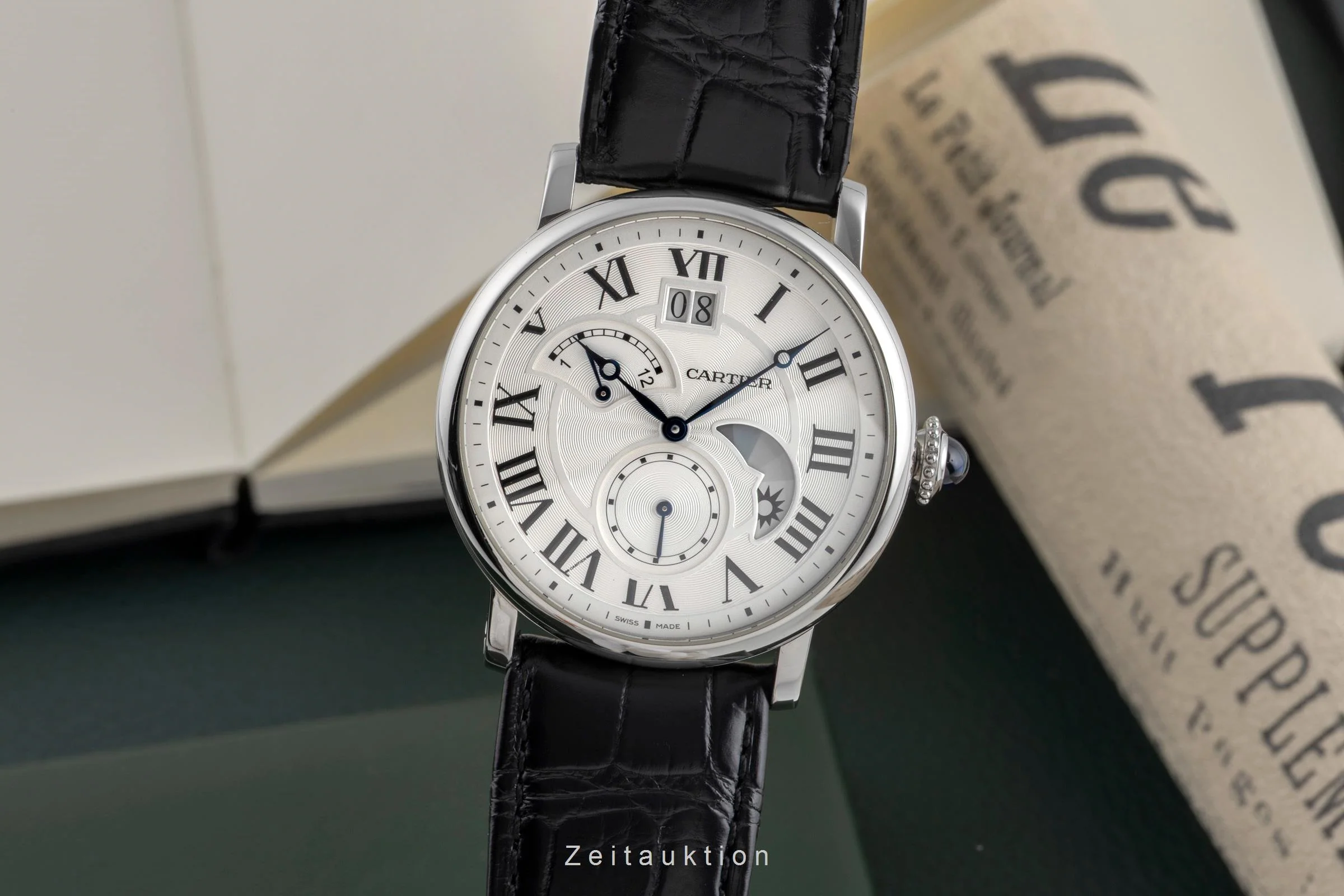 Cartier Rotonde de Cartier steel automatic men's watch W1556368 LP: 11400EUR  [2502530] - Image 2