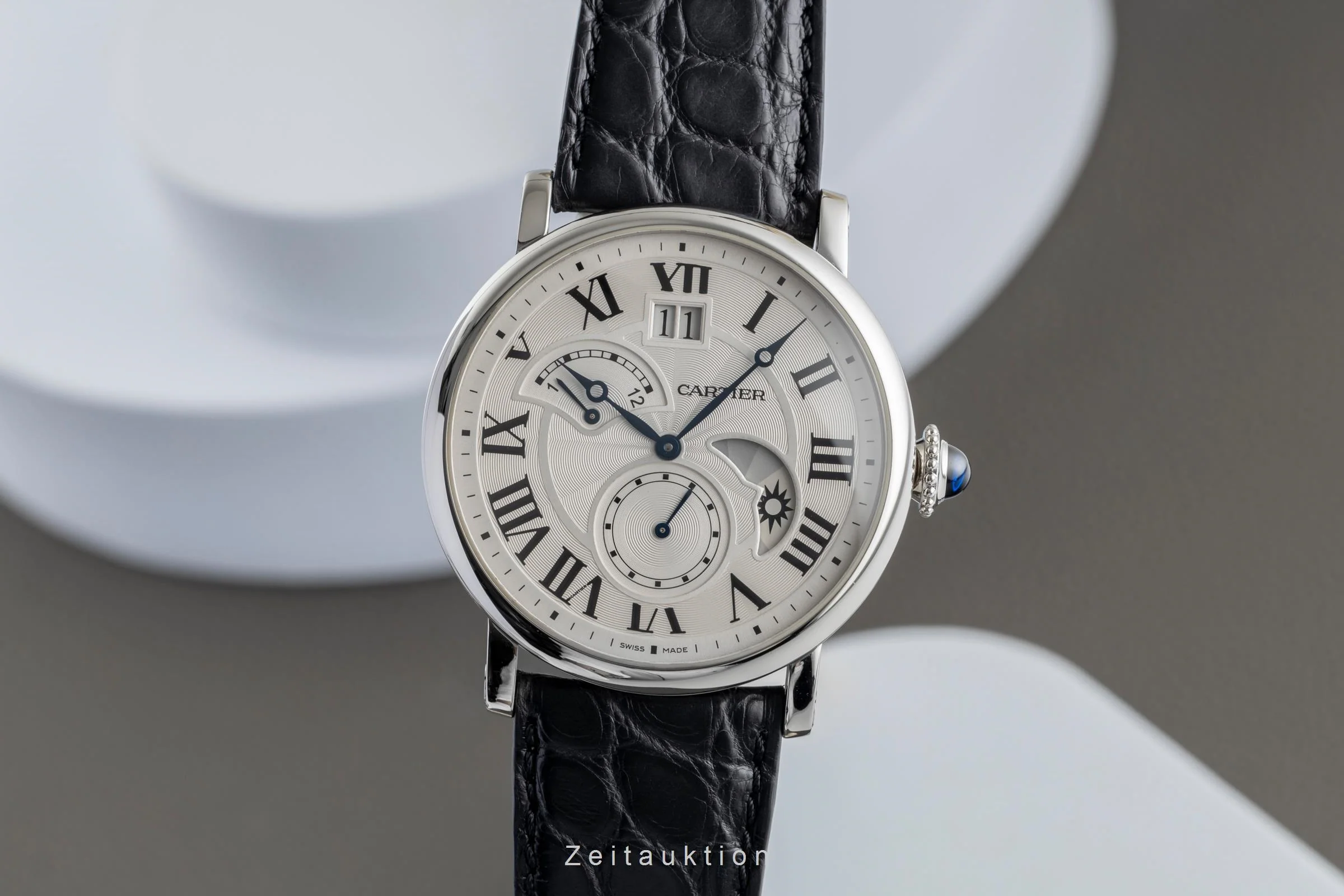 Cartier Rotonde de Cartier steel automatic men's watch W1556368 LP: 11400EUR  [2503643] - Image 2