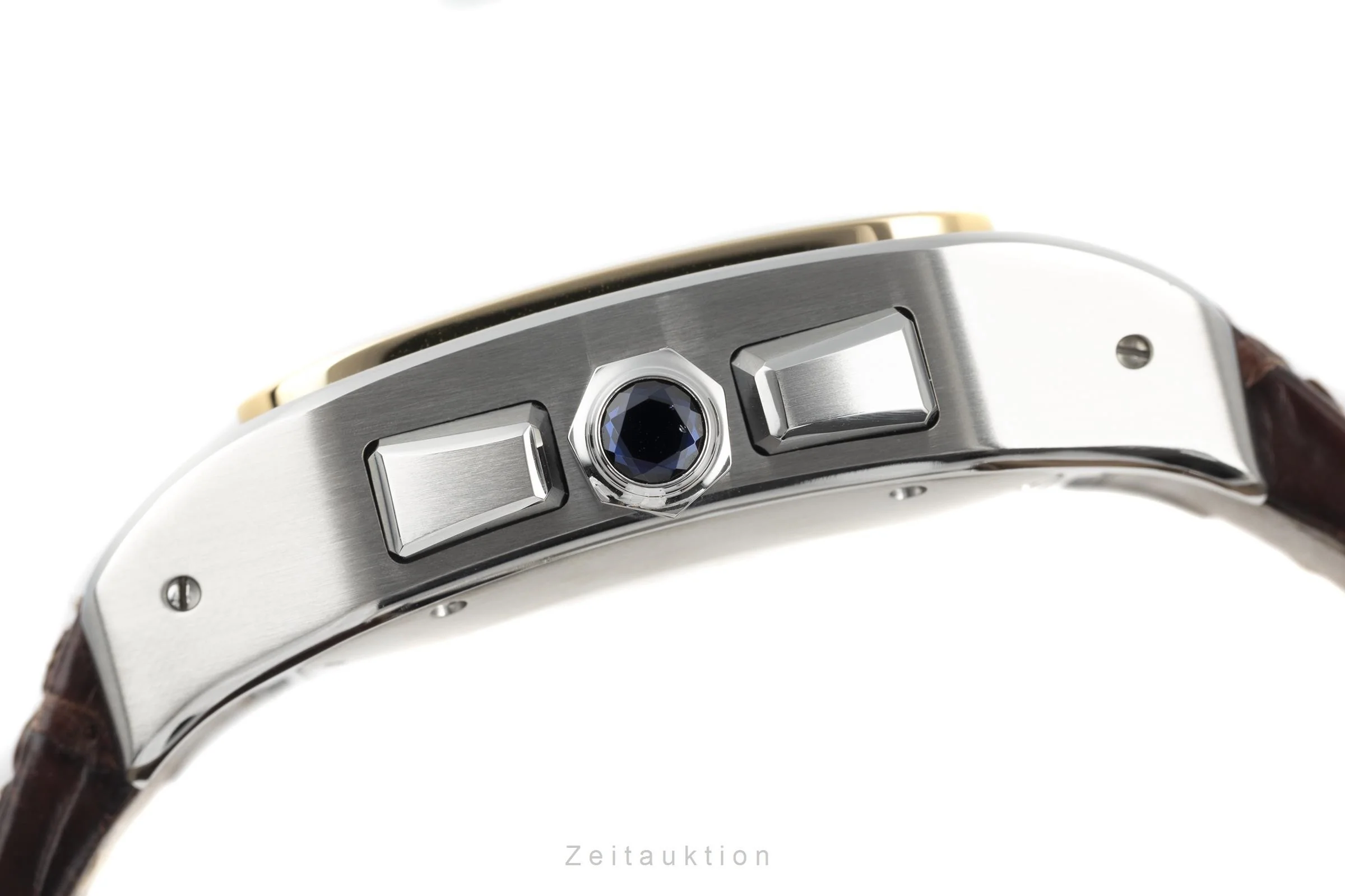 Cartier Santos 100 chronograph steel / gold automatic men's watch 2740 LP: 14300EUR  [2204341] - Image 9