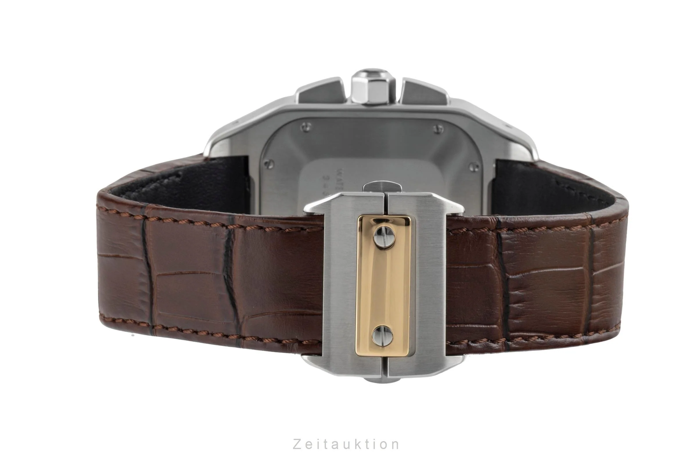 Cartier Santos 100 chronograph steel / gold automatic men's watch W20091X7  [2600828] - Image 14