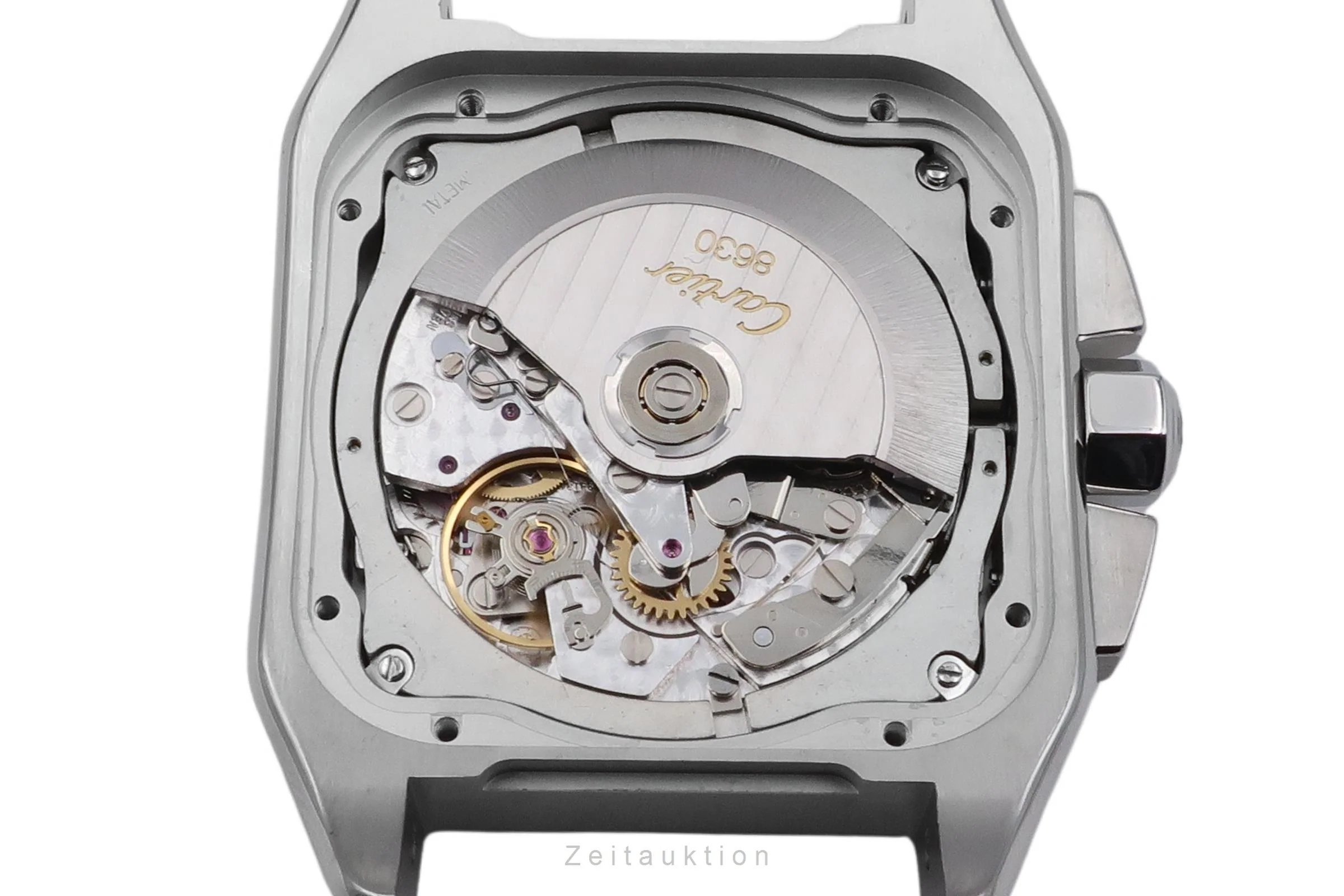 Cartier Santos 100 chronograph steel / gold automatic men's watch W20091X7  [2600828] - Image 15