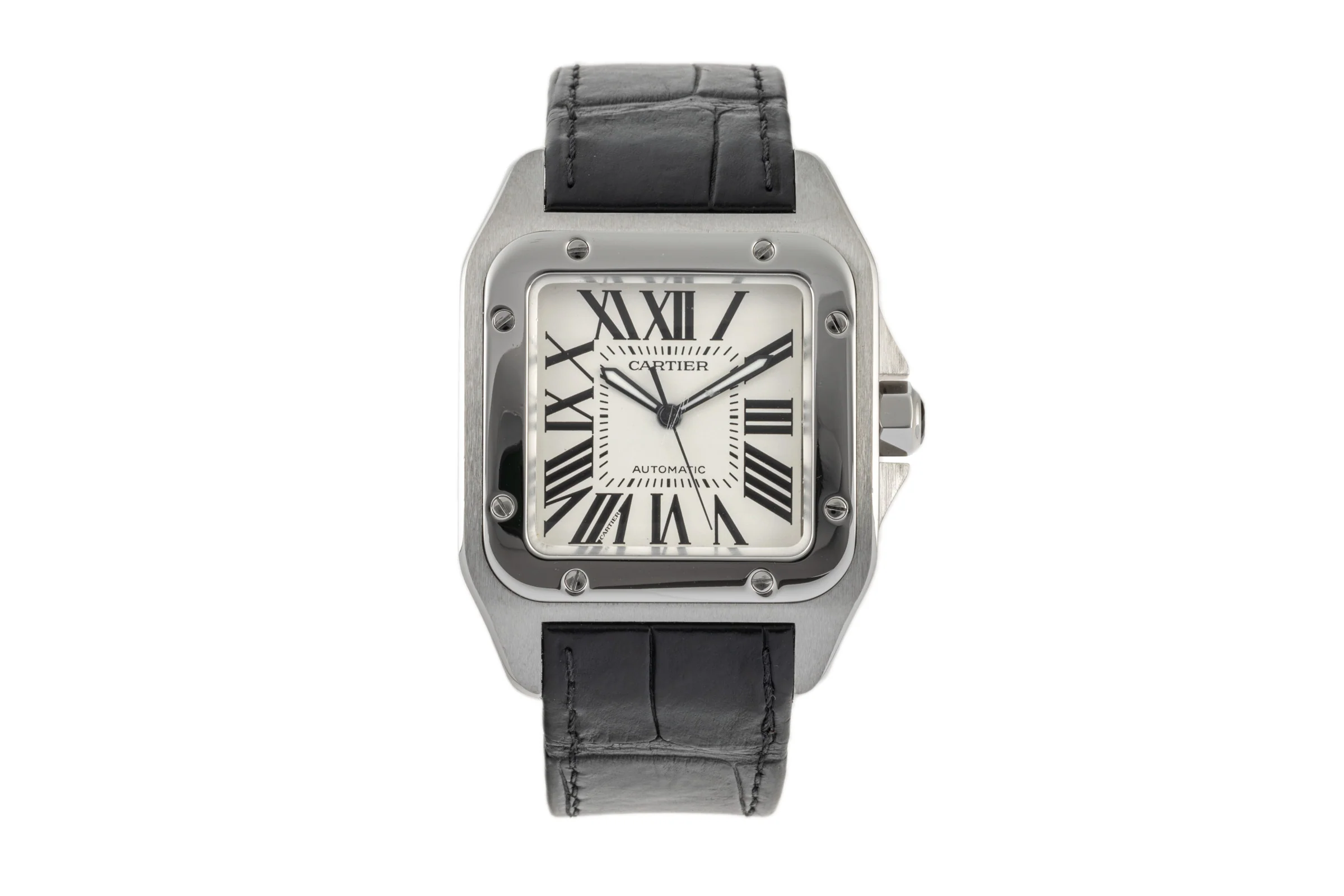 Cartier Santos 100 steel automatic men's watch 2656, W20073X8 LP: 7200EUR  [2304640] - Image 4
