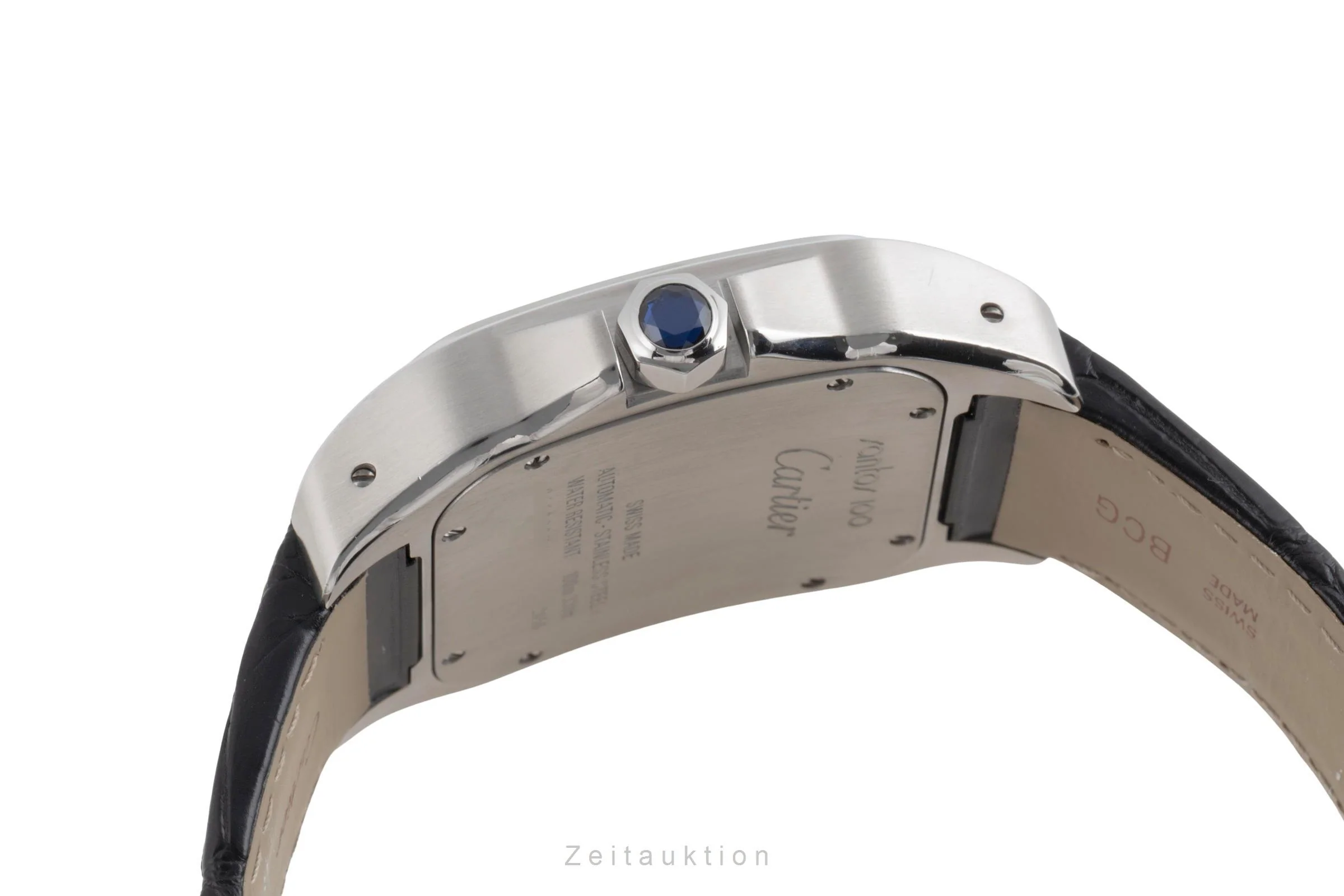 Cartier Santos 100 steel automatic men's watch W20073X8  [2503558] - Image 12