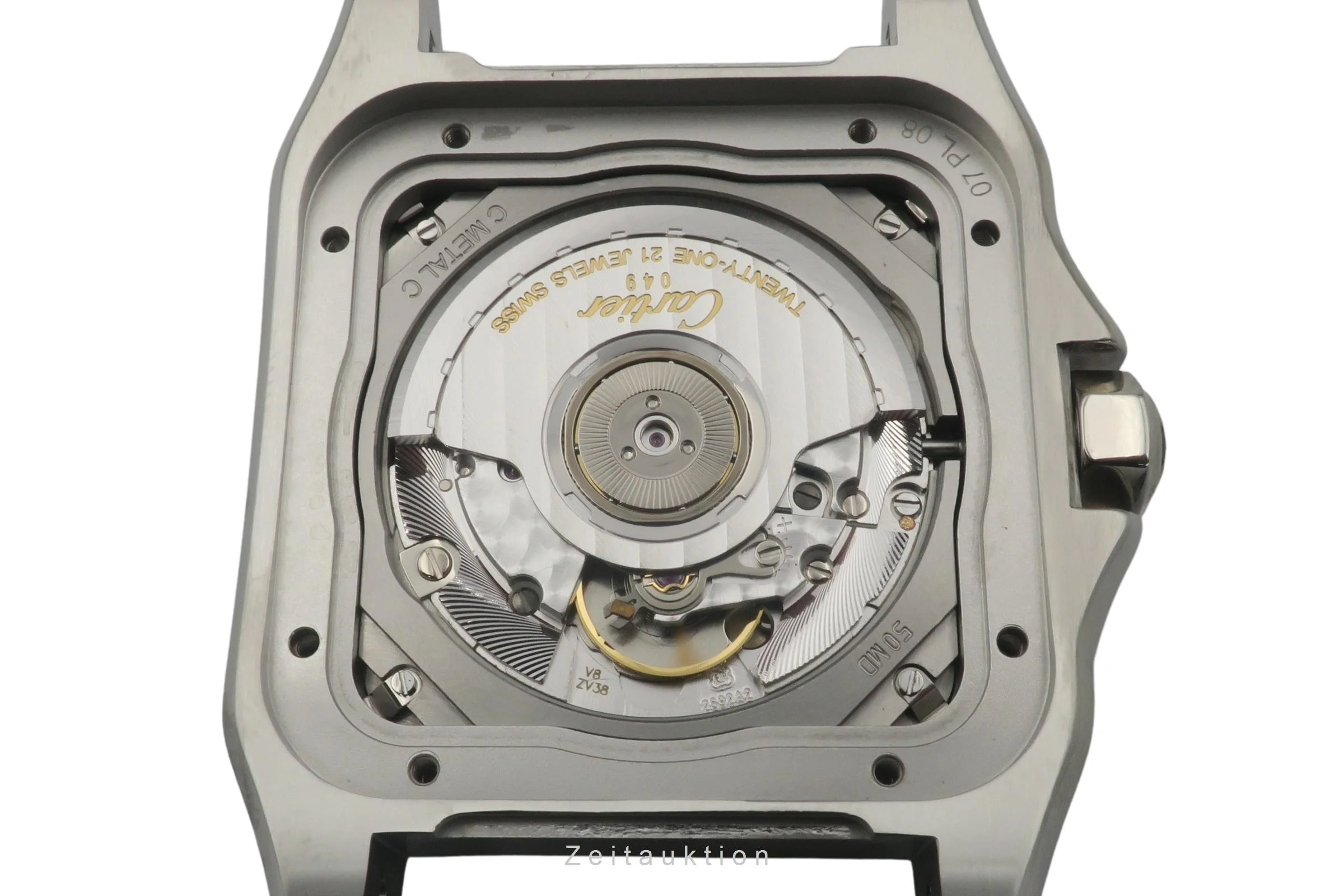 Cartier Santos 100 steel automatic men's watch W20073X8  [2503558] - Image 14
