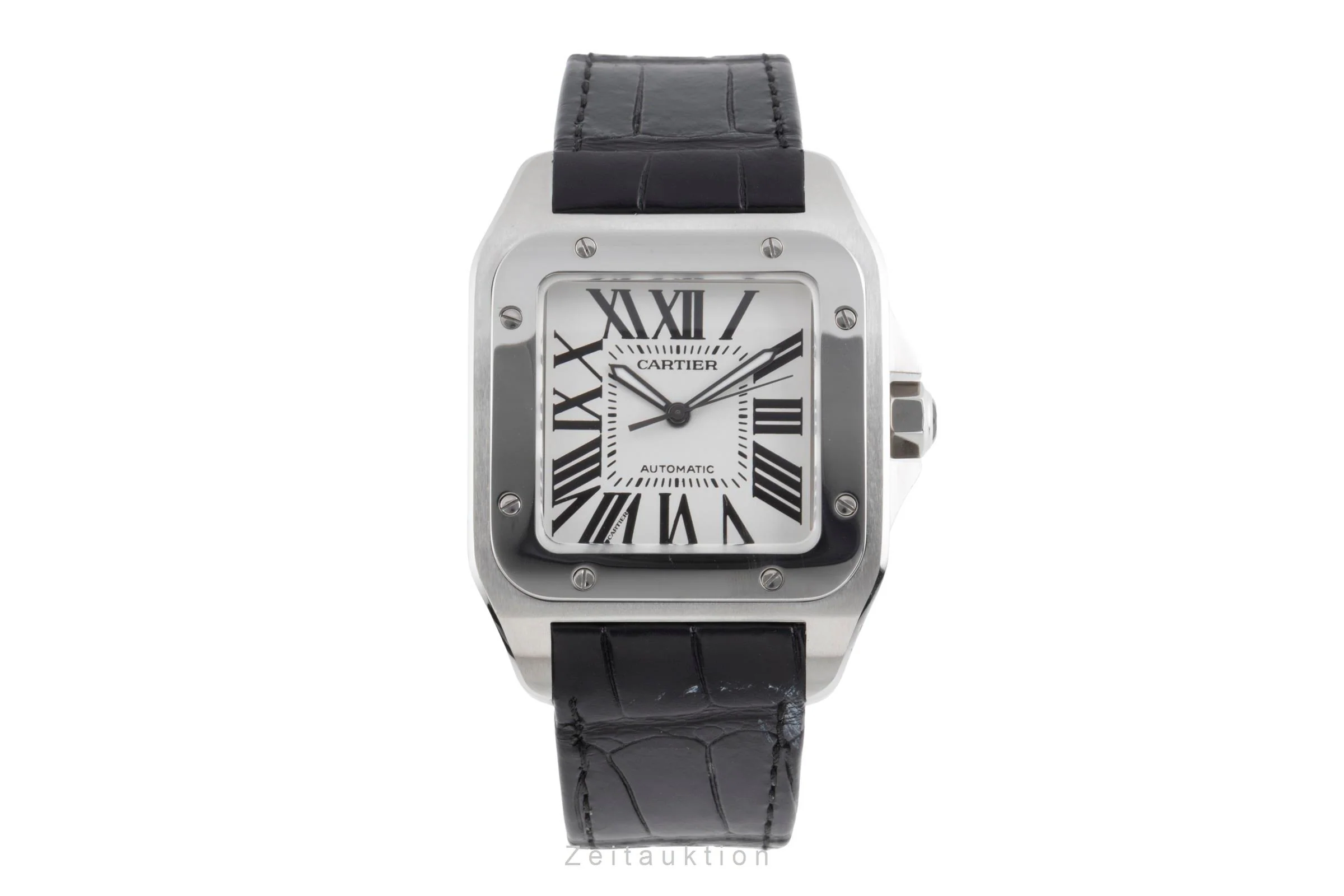Cartier Santos 100 steel automatic men's watch W20073X8  [2503558] - Image 5