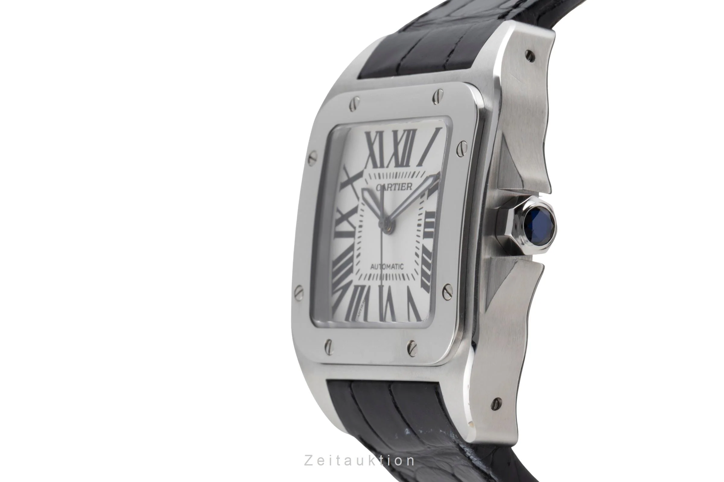 Cartier Santos 100 steel automatic men's watch W20073X8  [2503558] - Image 7