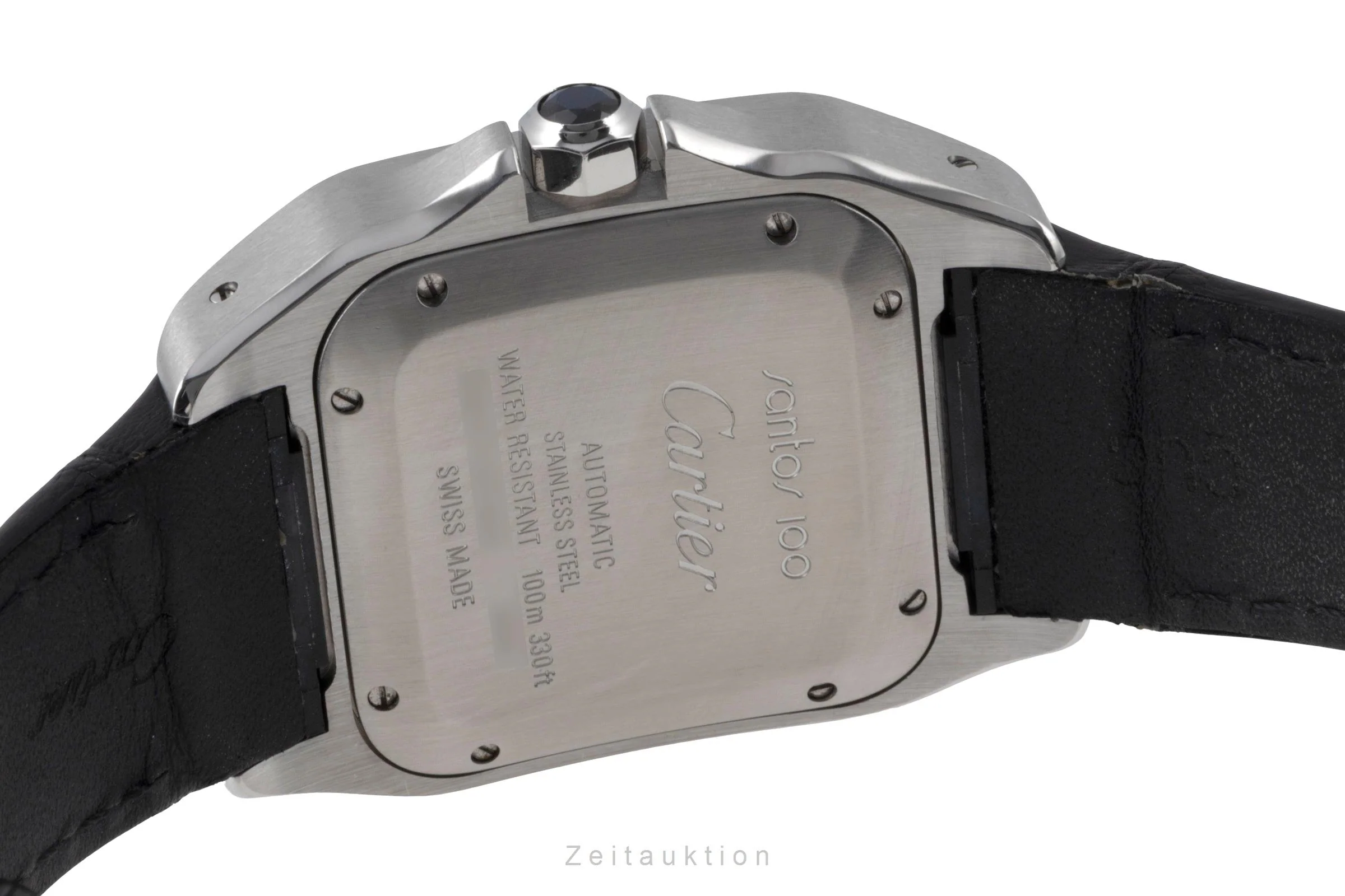 Cartier Santos 100 steel automatic men's watch W20106X8  [2505643] - Image 12