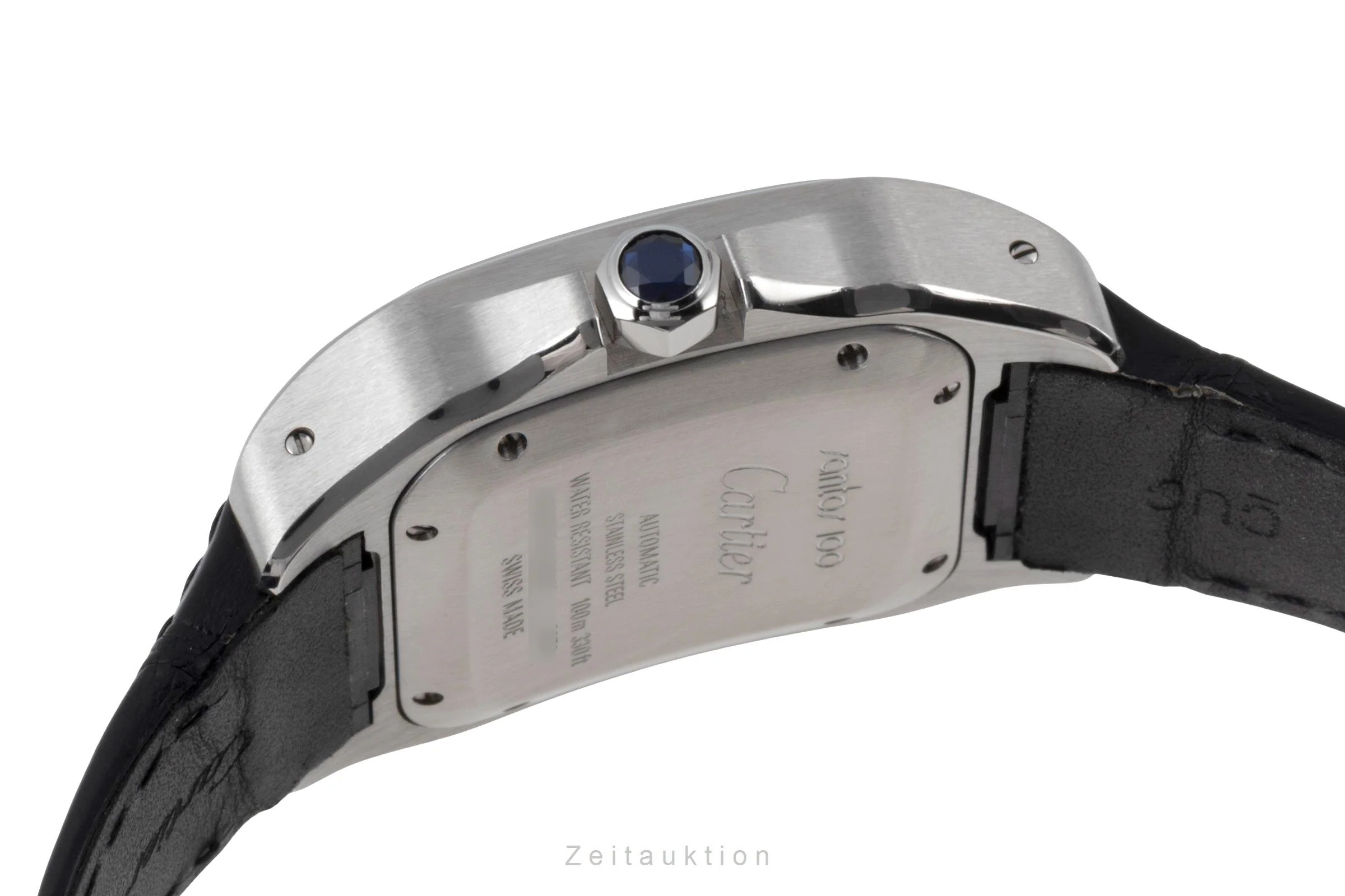 Cartier Santos 100 steel automatic men's watch W20106X8  [2505643] - Image 13