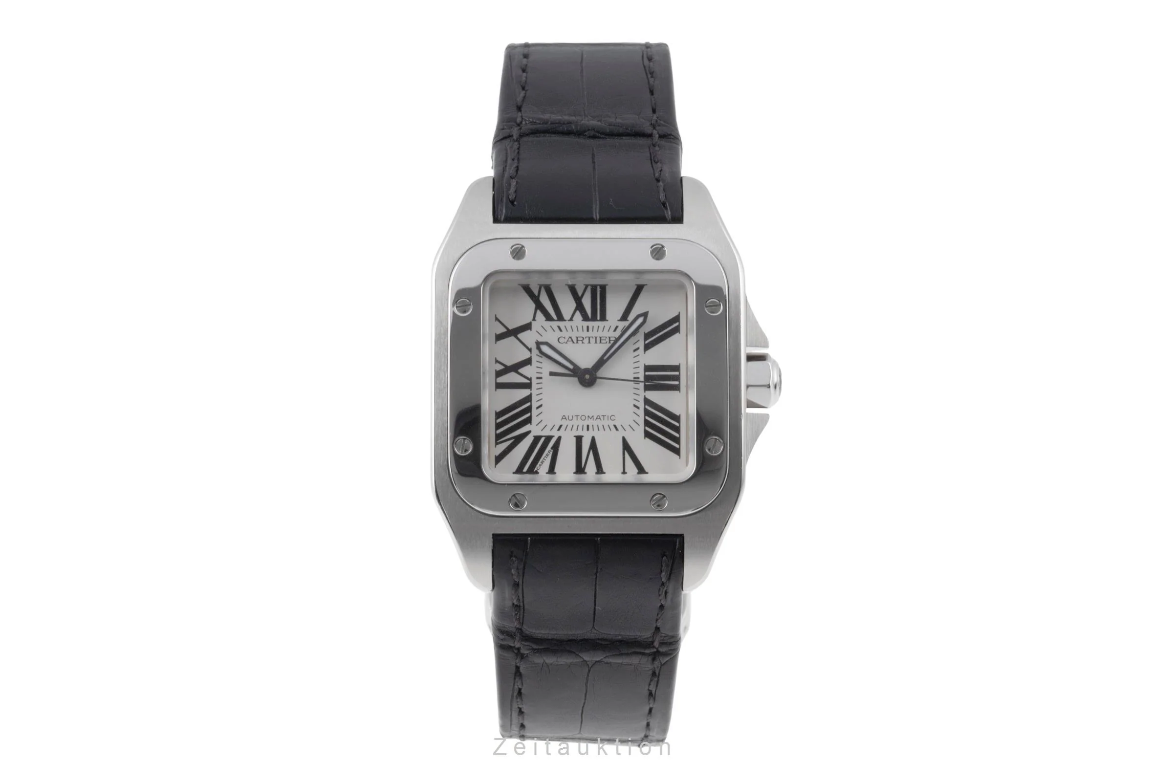 Cartier Santos 100 steel automatic men's watch W20106X8  [2505643] - Image 5