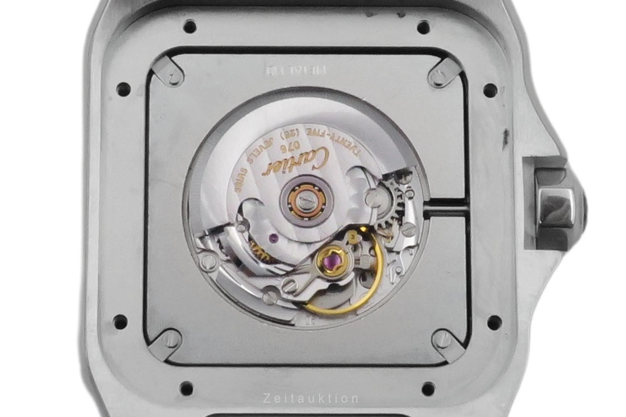 Cartier Santos 100 steel automatic men's watch W20106X8  [2600889] - Image 14