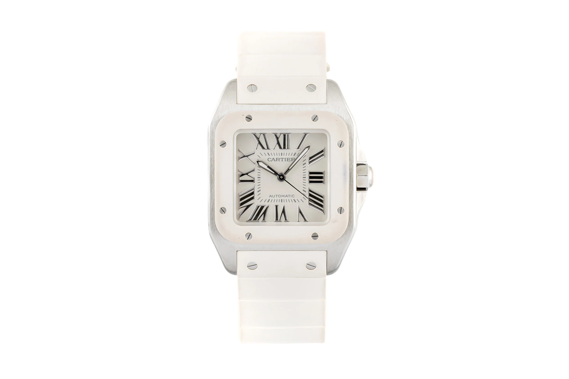 Cartier Santos 100 steel automatic unisex W20122U2, 2878  [2304646] - Image 4