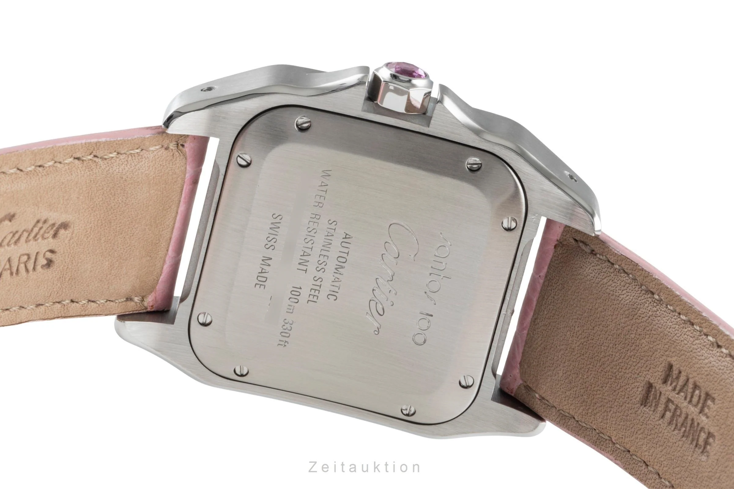 Cartier Santos 100 steel automatic women's watch W20133X8, 2878  [2505115] - Image 11
