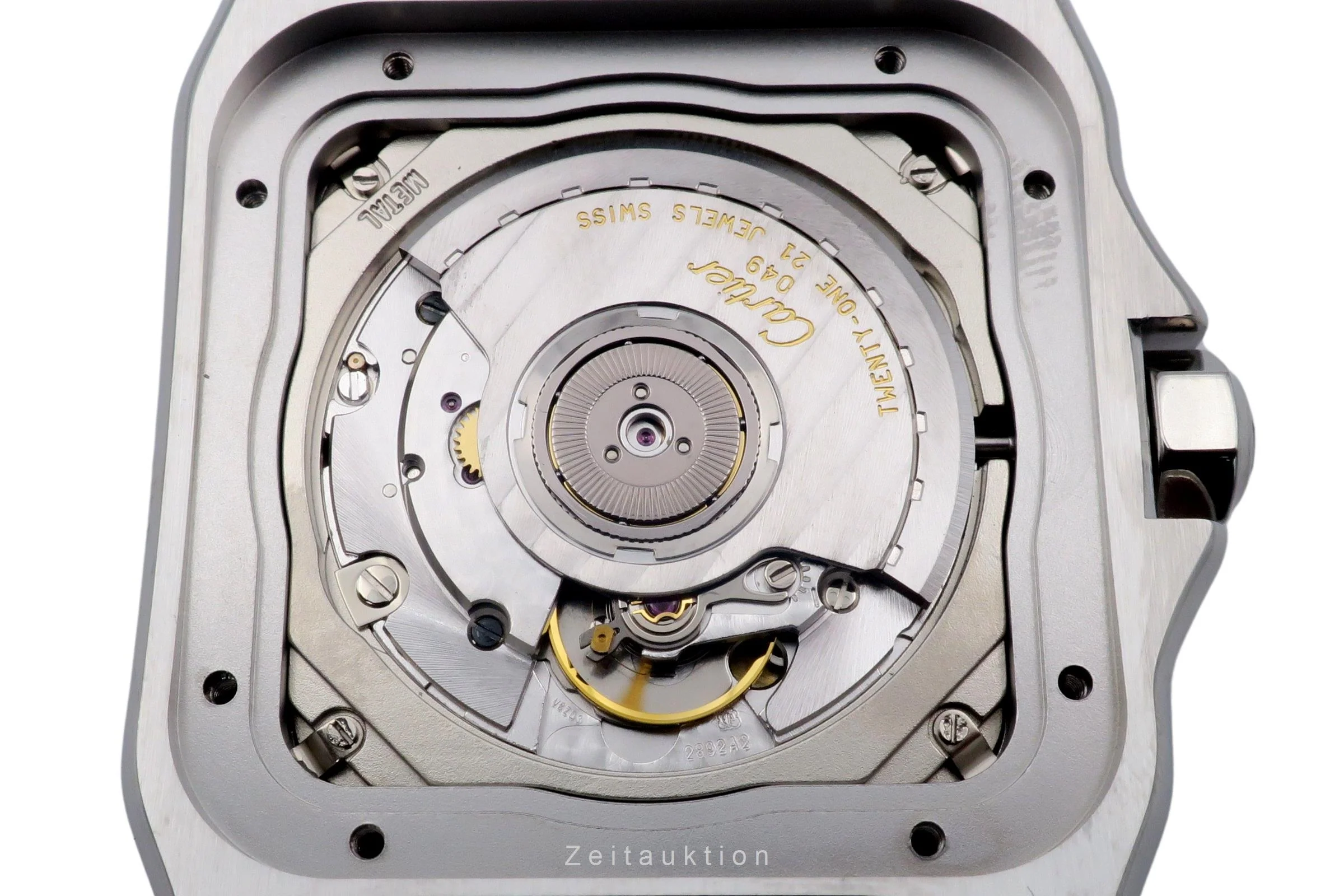 Cartier Santos 100 steel / gold automatic men's watch W20077X7  [2505262] - Image 18