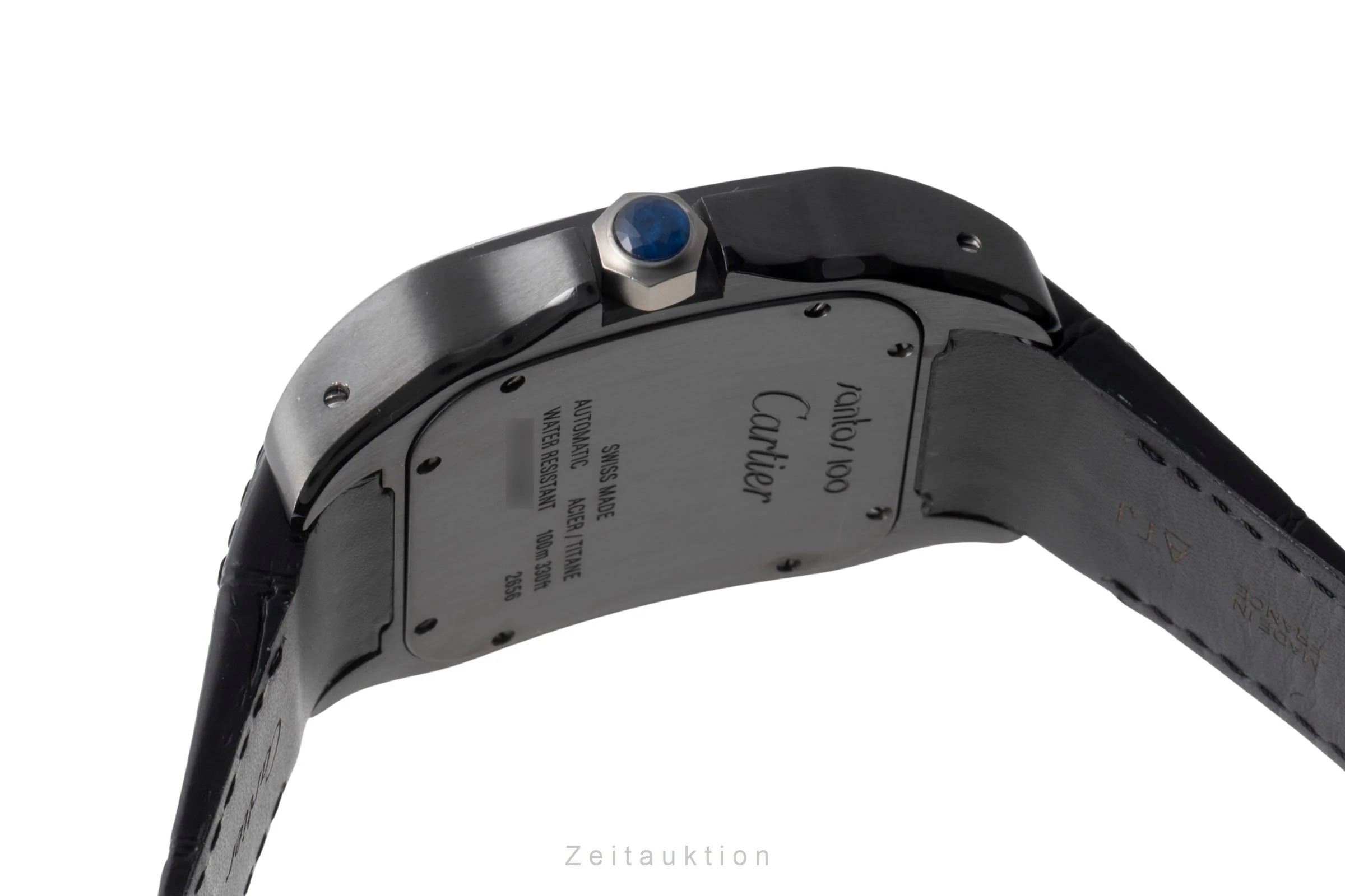 Cartier Santos 100 steel / titanium automatic men's watch W2020010  [2600871] - Image 12