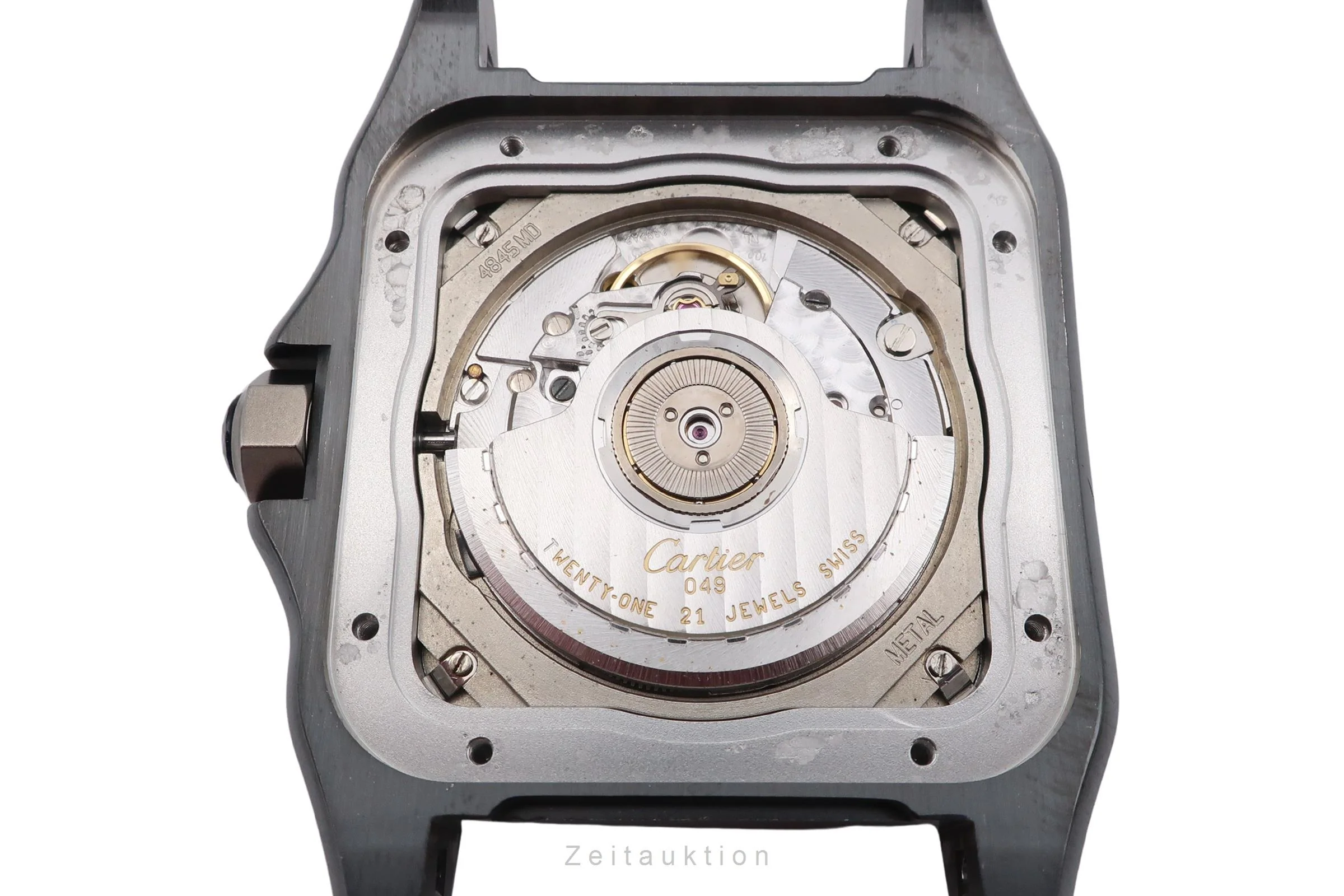 Cartier Santos 100 steel / titanium automatic men's watch W2020010  [2600871] - Image 14