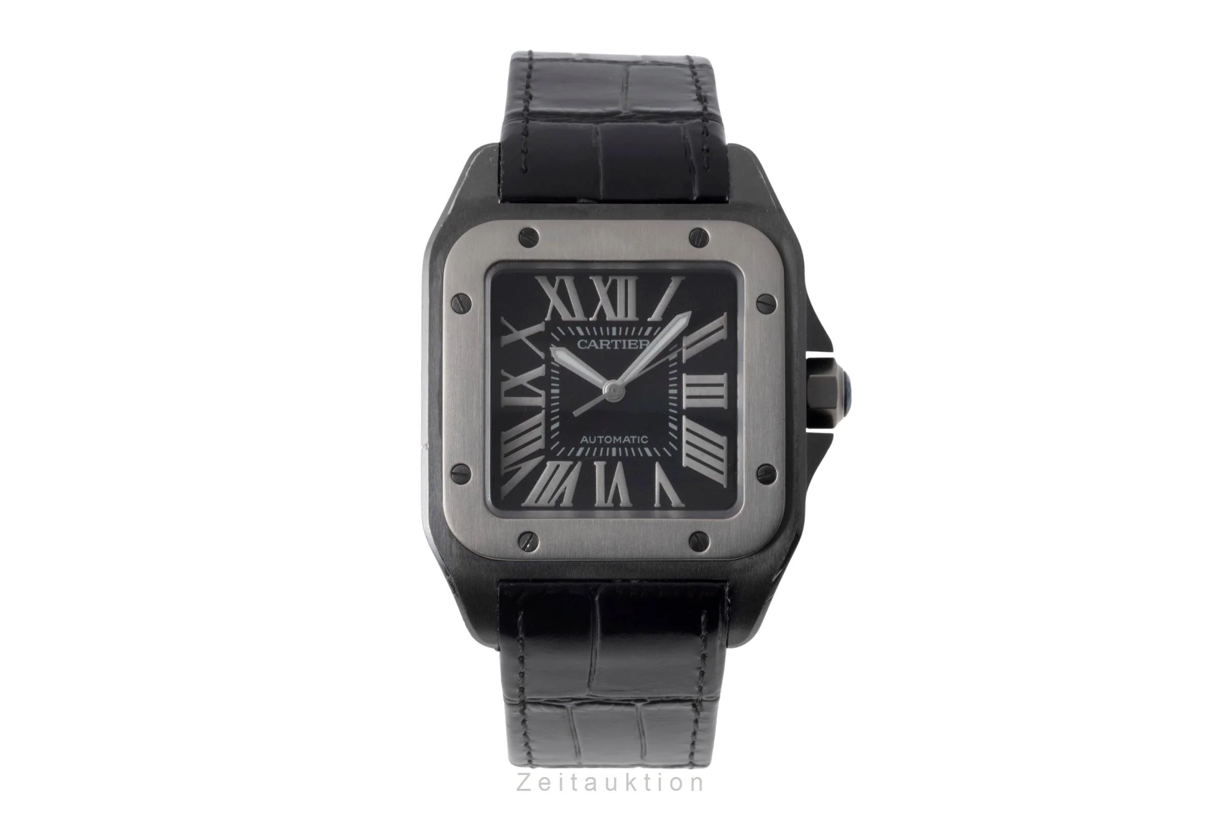 Cartier Santos 100 steel / titanium automatic men's watch W2020010  [2600871] - Image 5