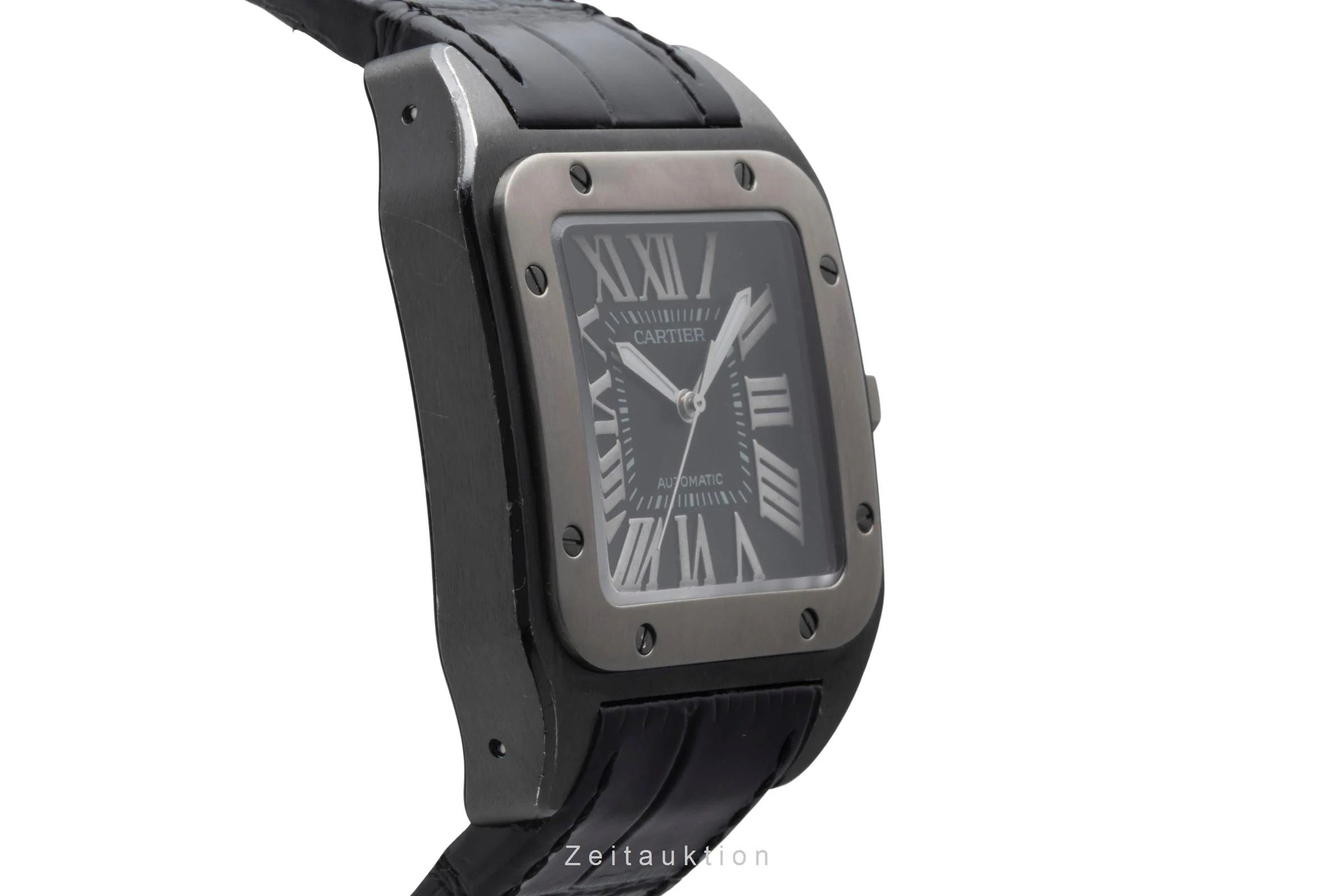 Cartier Santos 100 steel / titanium automatic men's watch W2020010  [2600871] - Image 8