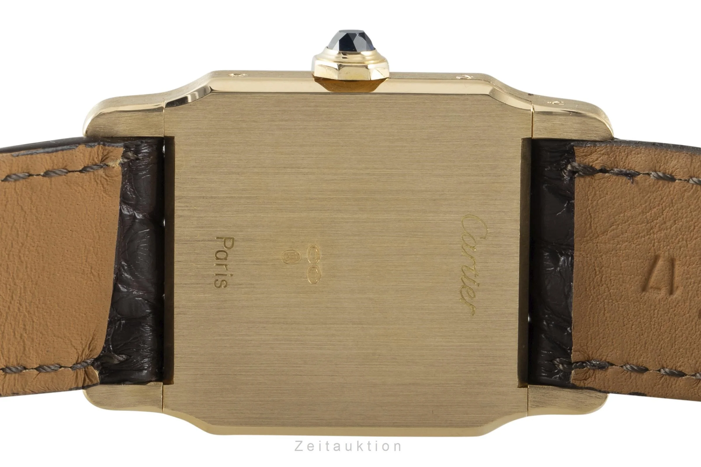 Cartier Santos 18 ct gold manual winding women's watch 15751 VP: 14000EUR Vintage  [2109000] - Image 12