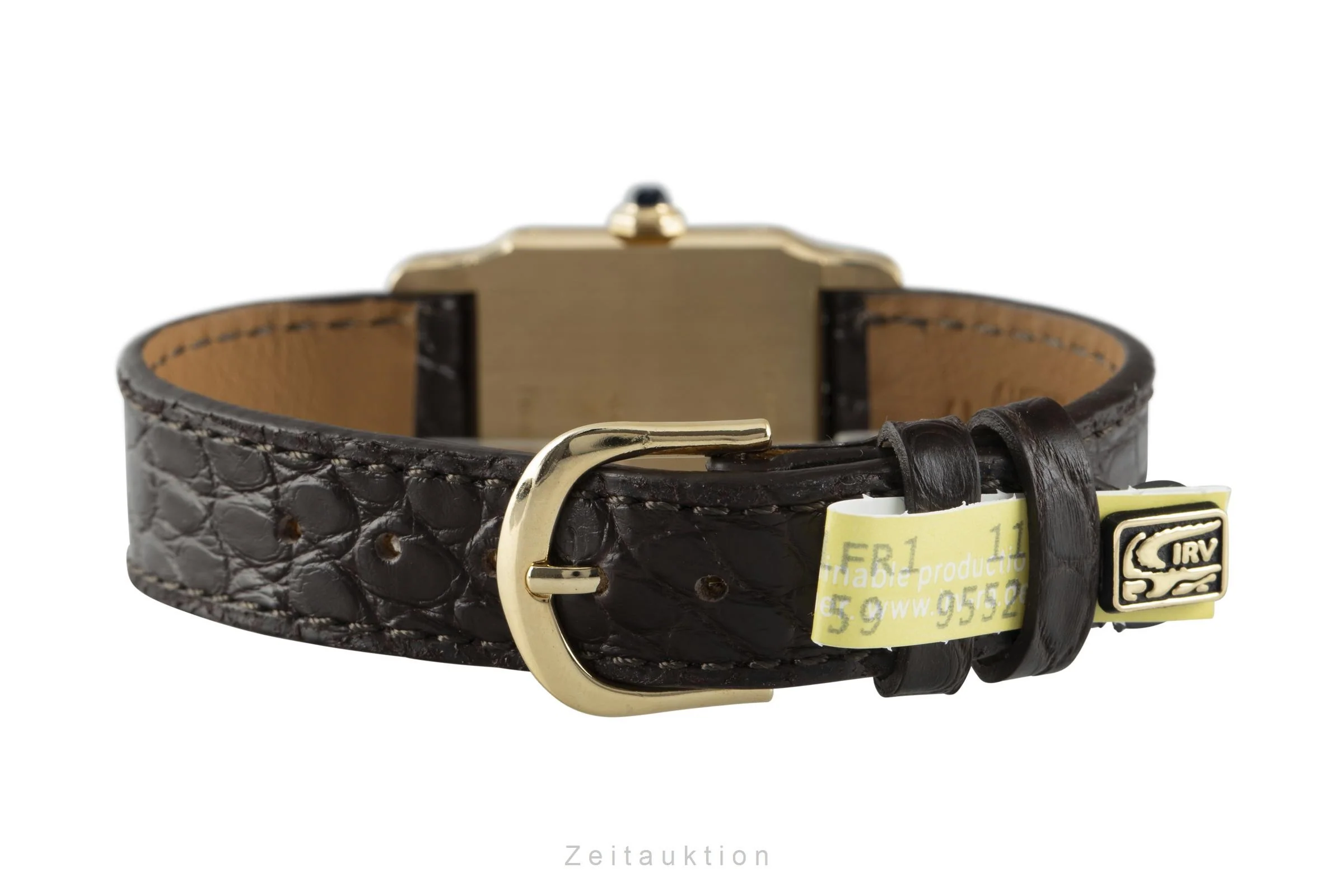 Cartier Santos 18 ct gold manual winding women's watch 15751 VP: 14000EUR Vintage  [2109000] - Image 13