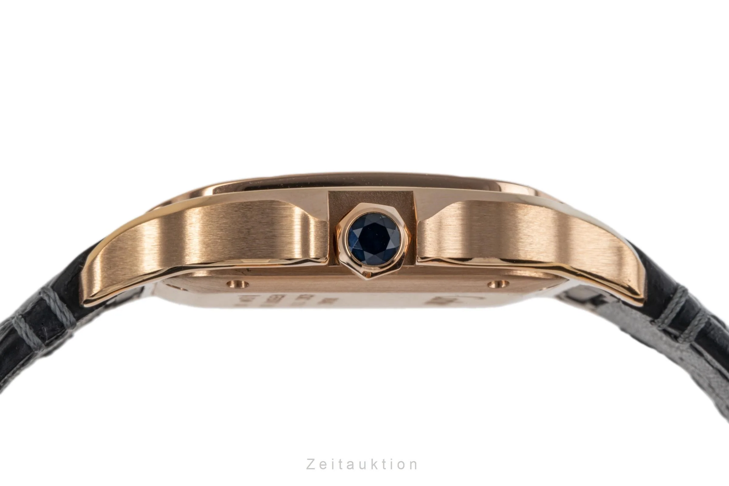 Cartier Santos 18 ct red gold automatic men's watch 4074, WGSA0012  [2204910] - Image 10
