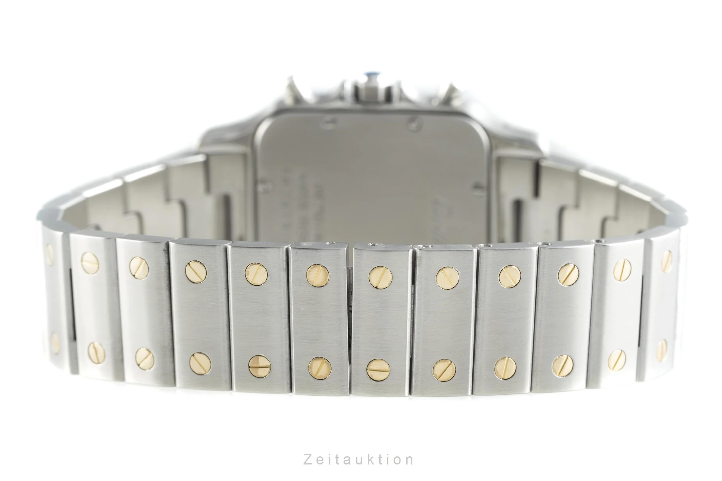 Cartier Santos chronograph steel / gold quartz men's watch 2425  [2107771] - Image 11