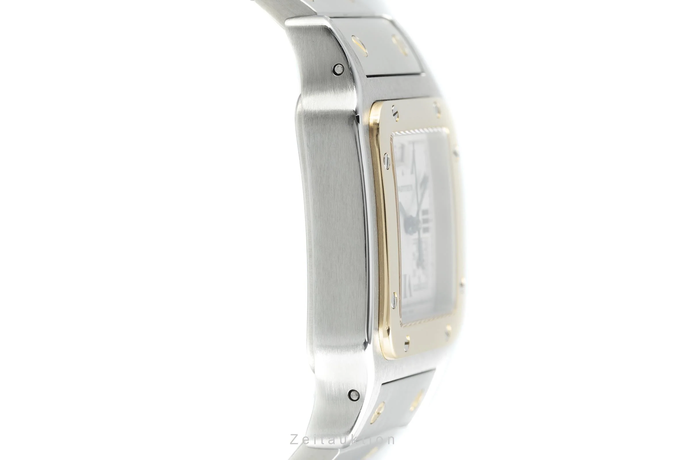 Cartier Santos chronograph steel / gold quartz men's watch 2425  [2107771] - Image 7