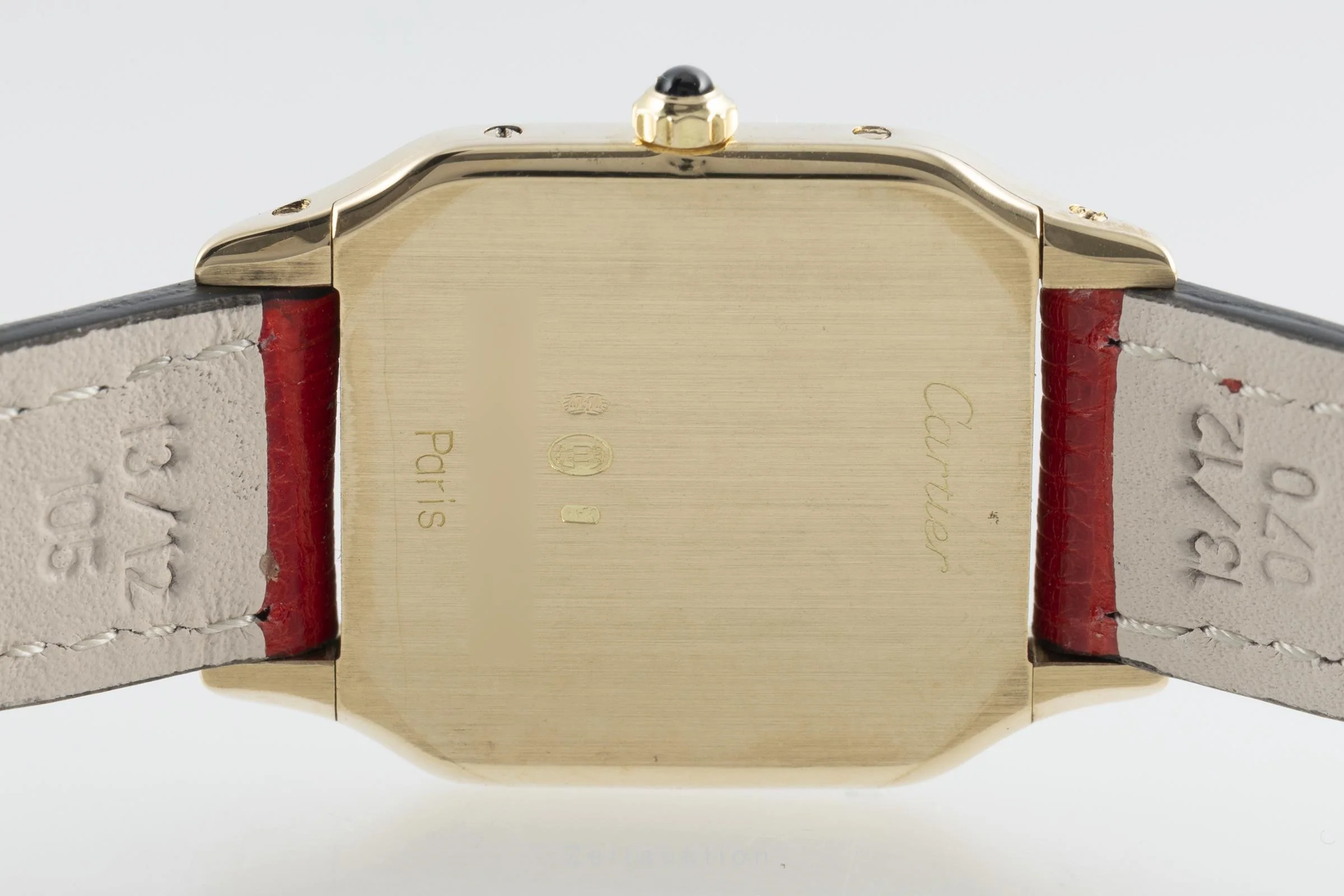 Cartier Santos Dumont 18 ct gold manual winding women's watch 9605 LP: 10200EUR  [2107704] - Image 10