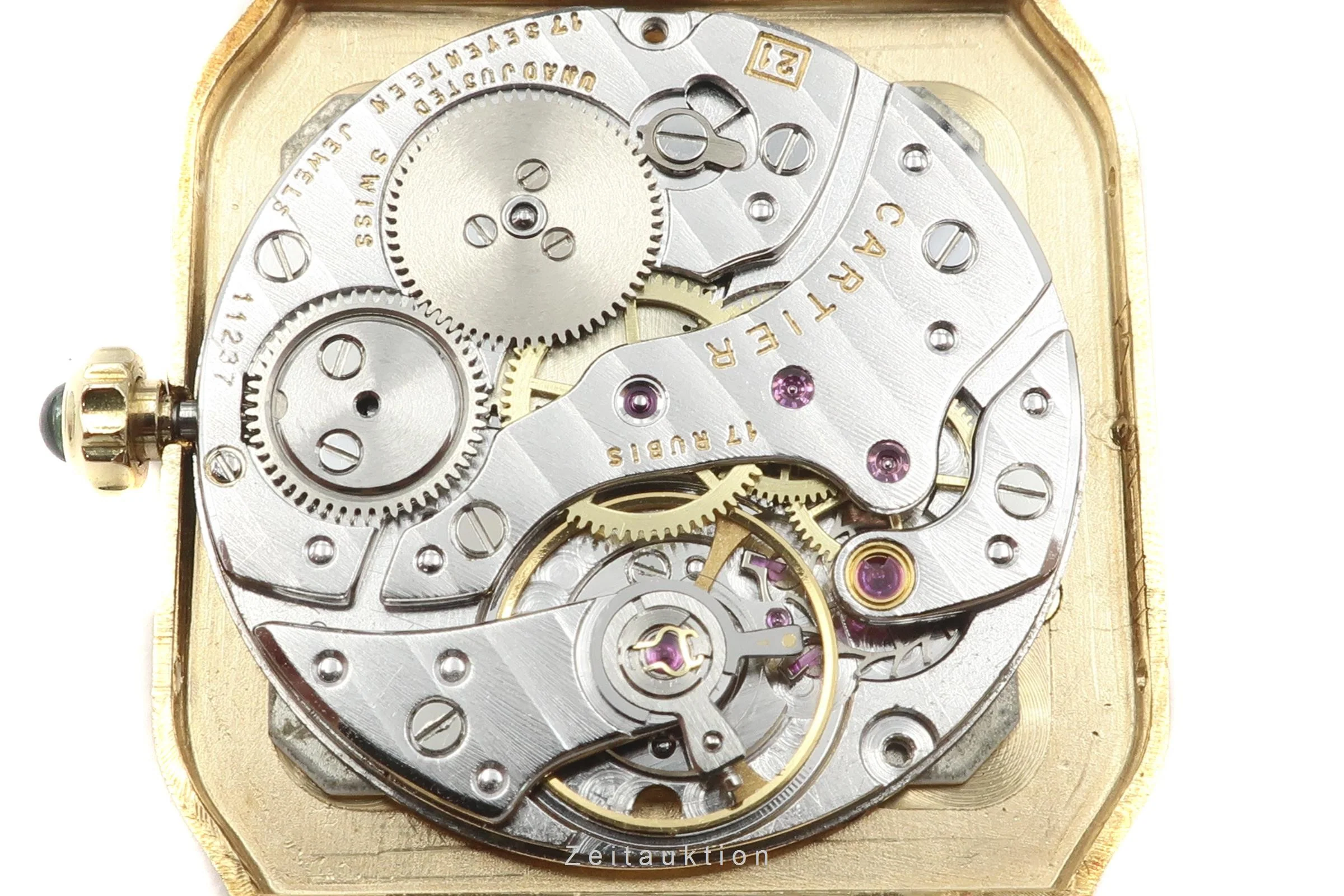 Cartier Santos Dumont 18 ct gold manual winding women's watch 9605 LP: 10200EUR  [2107704] - Image 14