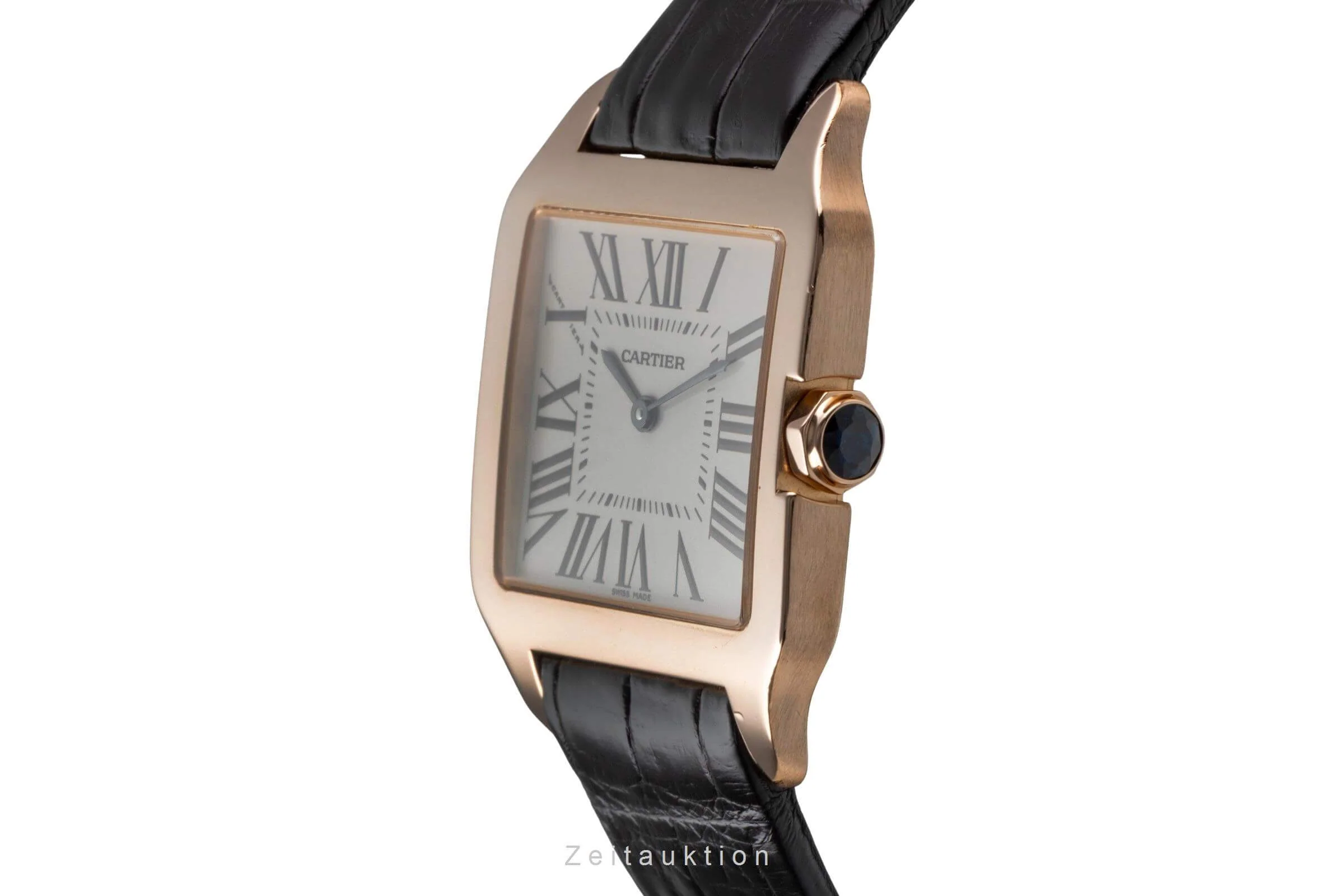 Cartier Santos Dumont 18 ct red gold quartz men's watch W2009251,2788  [2500275] - Image 7