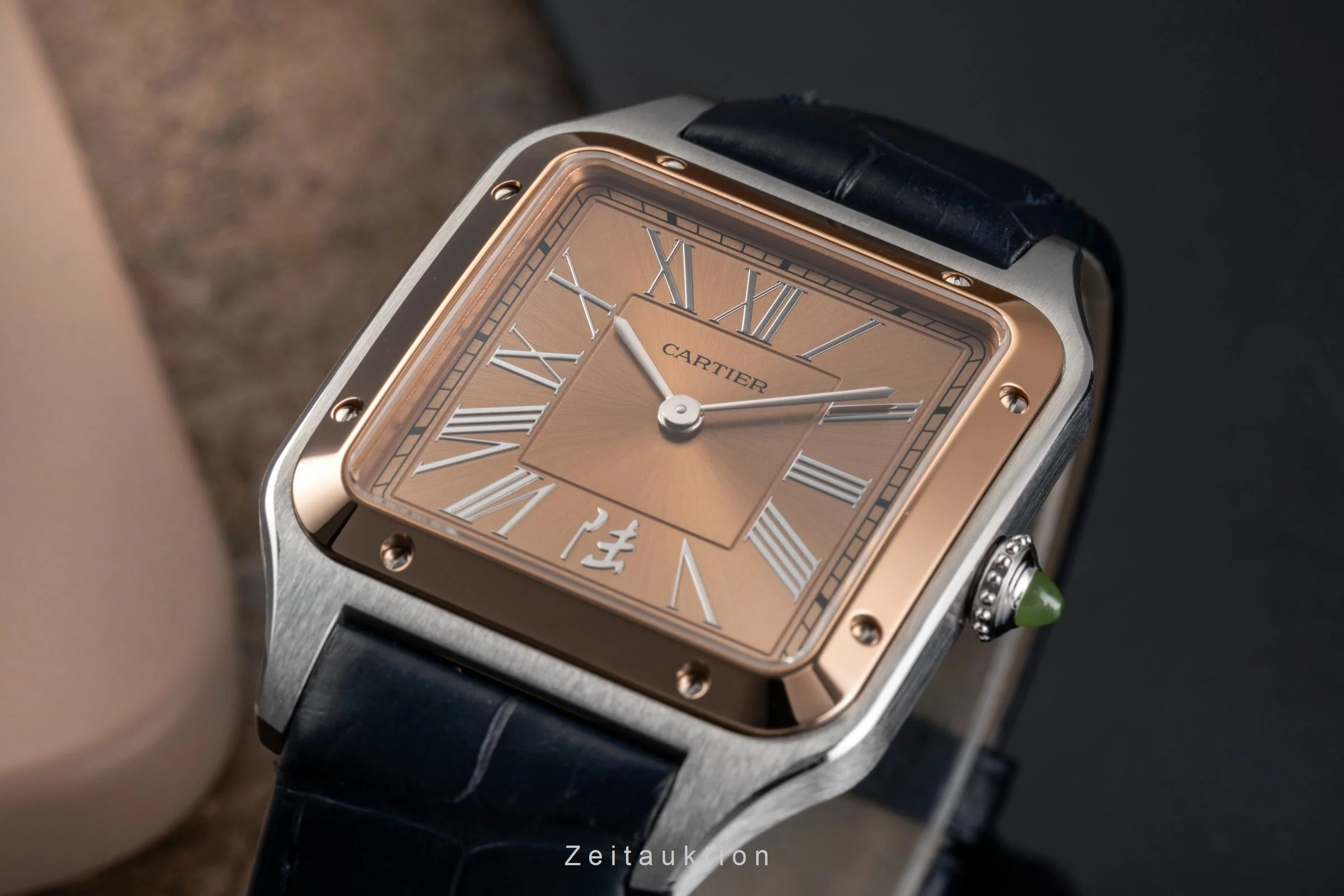 Cartier Santos Dumont steel / gold manual winding men's watch W2SA0027 LP: 10400EUR Limited  [2503167] - Image 18