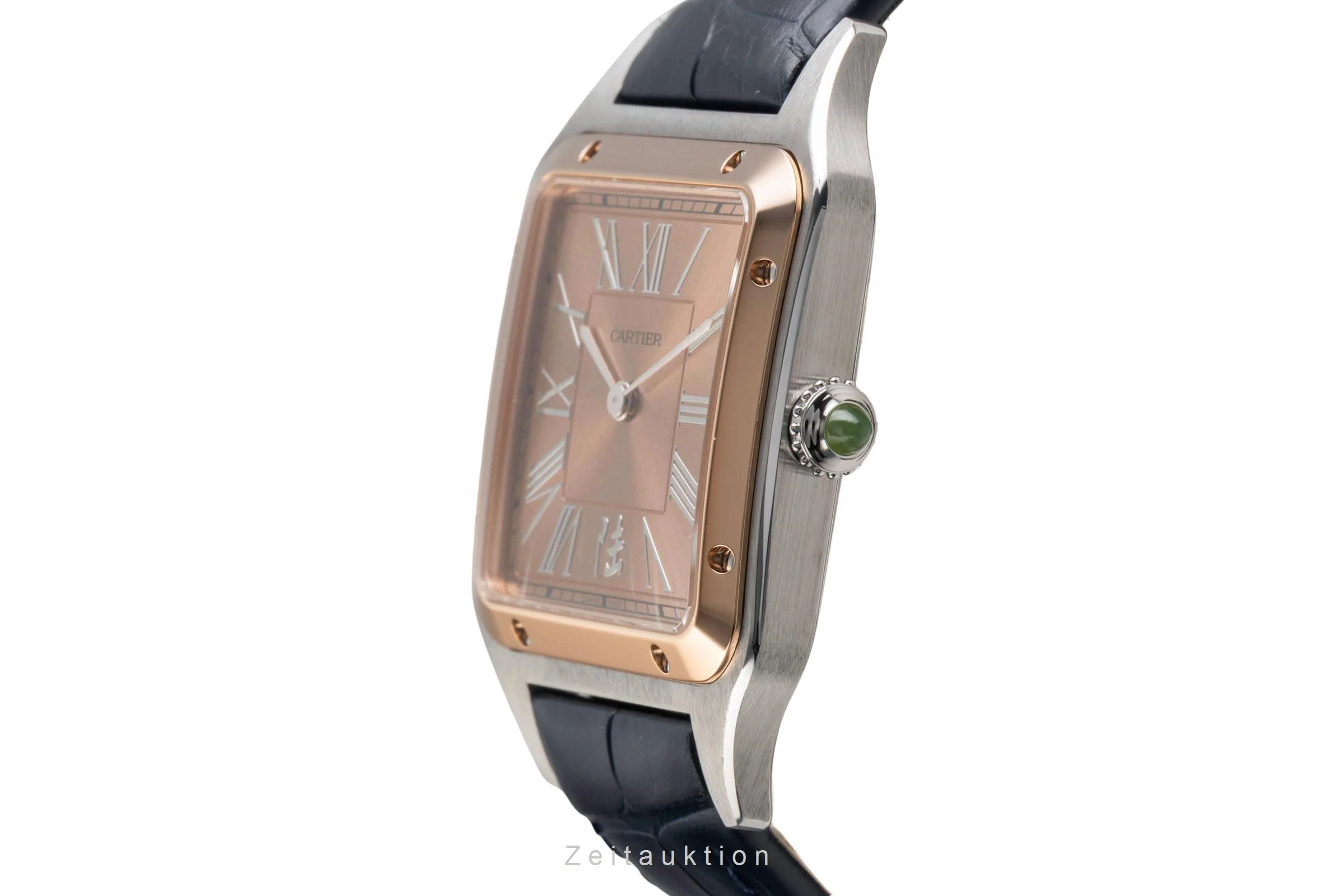 Cartier Santos Dumont steel / gold manual winding men's watch W2SA0027 LP: 10400EUR Limited  [2503167] - Image 7