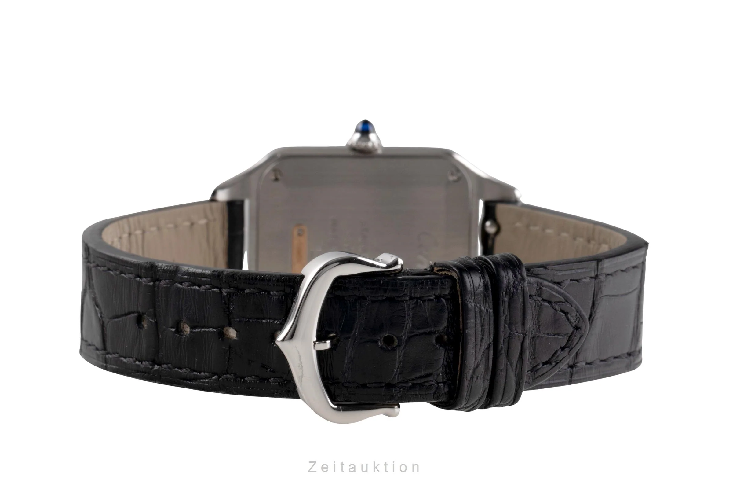Cartier Santos Dumont steel / gold quartz men's watch W2SA0012  [2505273] - Image 14