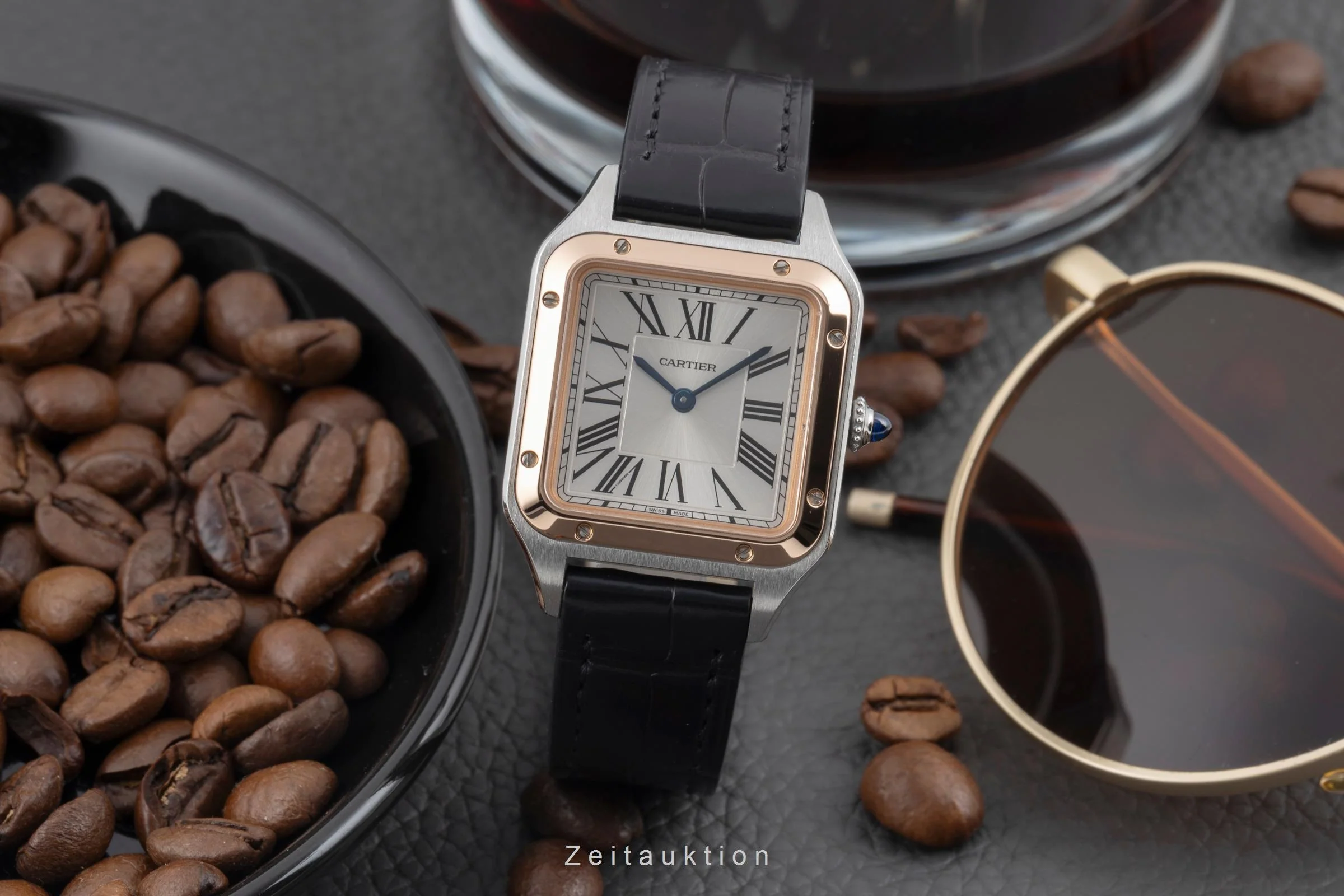 Cartier Santos Dumont steel / gold quartz women's watch W2SA0012 LP: 6700EUR  [2507133] - Image 4