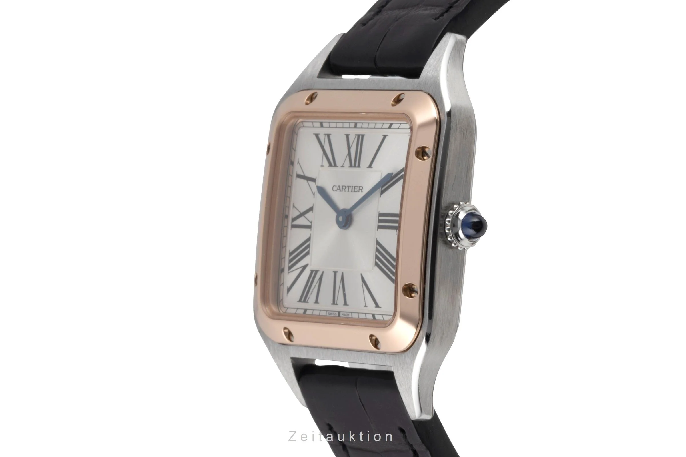 Cartier Santos Dumont steel / gold quartz women's watch W2SA0012 LP: 6700EUR  [2507133] - Image 7
