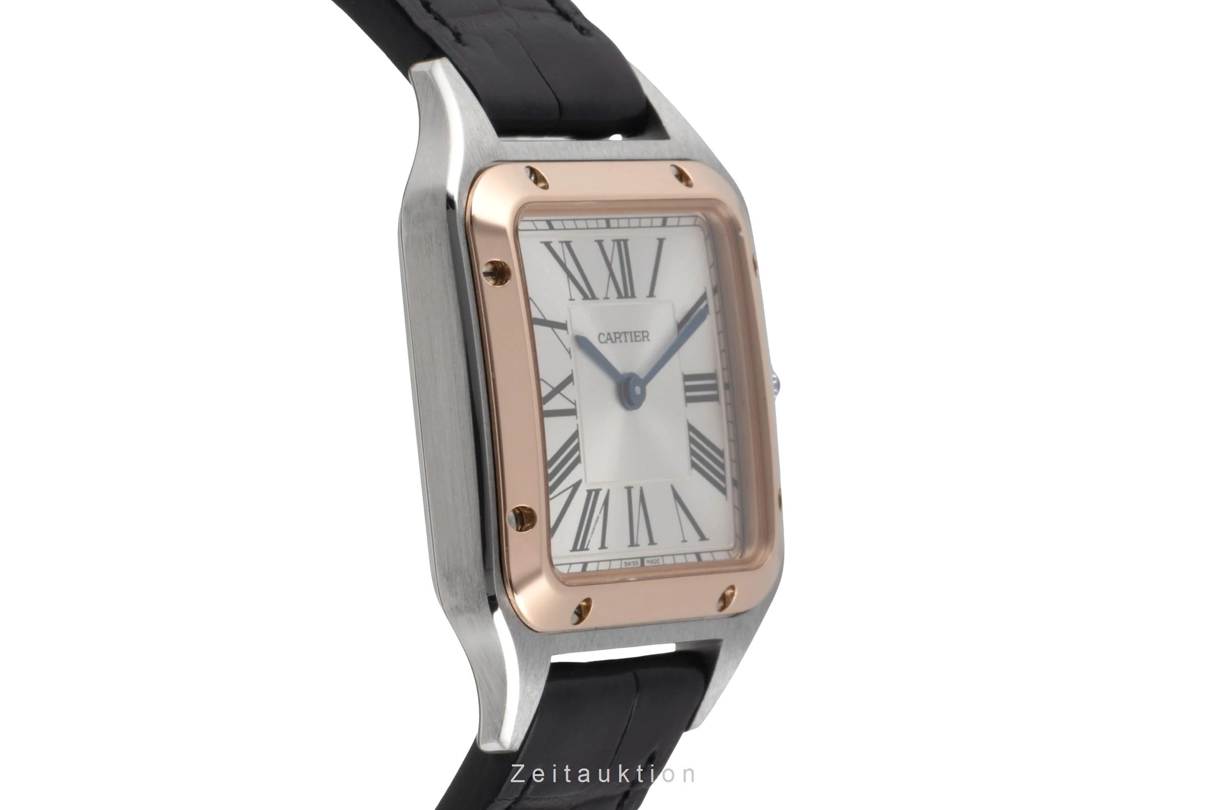 Cartier Santos Dumont steel / gold quartz women's watch W2SA0012 LP: 6700EUR  [2507133] - Image 8