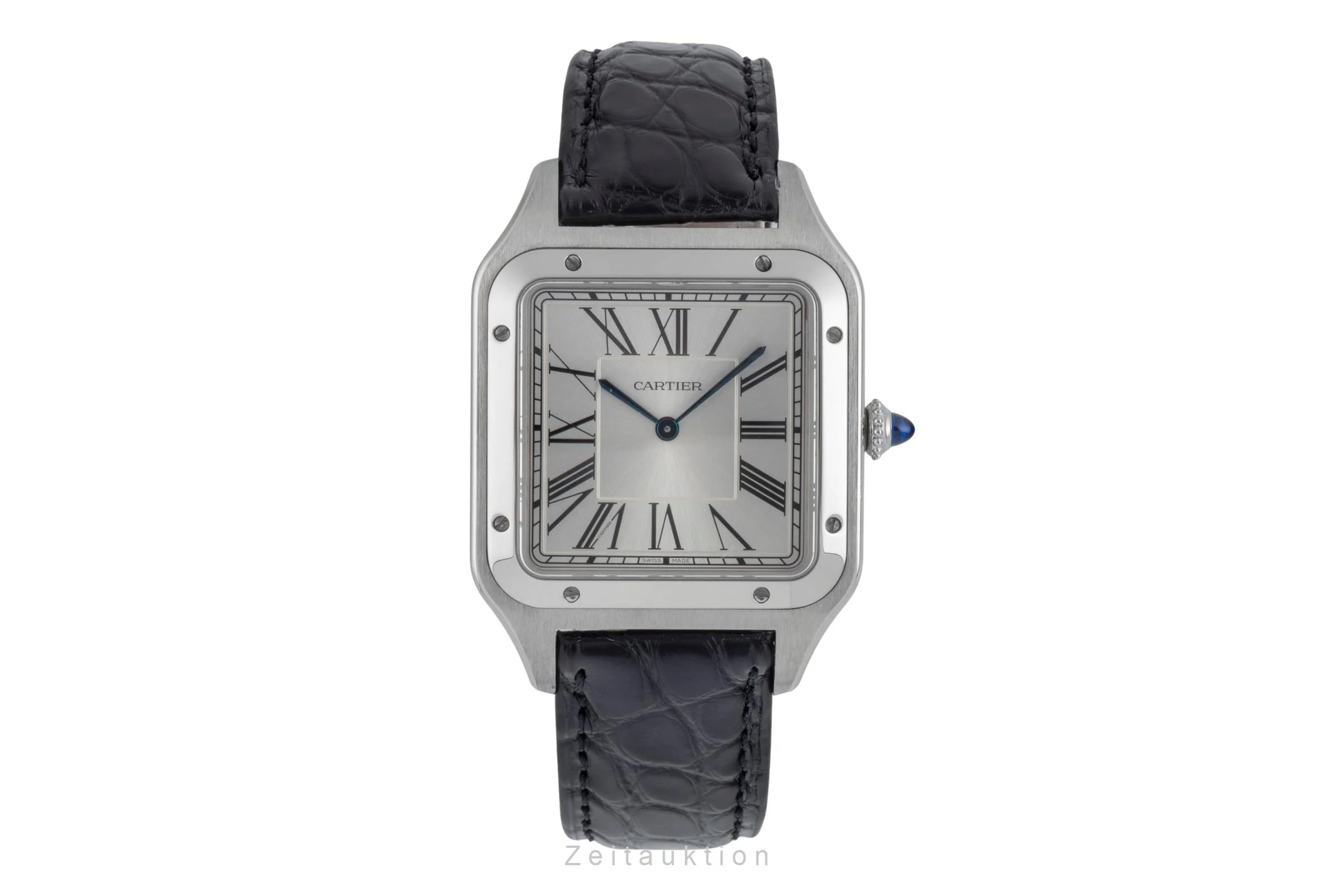 Cartier Santos Dumont steel manual winding men's watch WSSA0032  [2506314] - Image 5