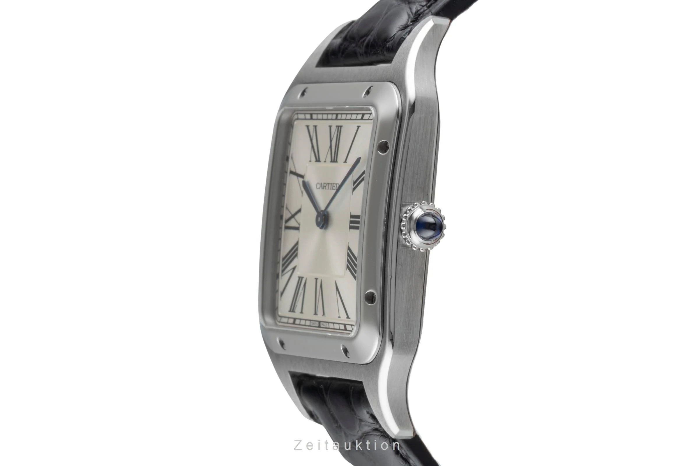 Cartier Santos Dumont steel manual winding men's watch WSSA0032  [2506314] - Image 7