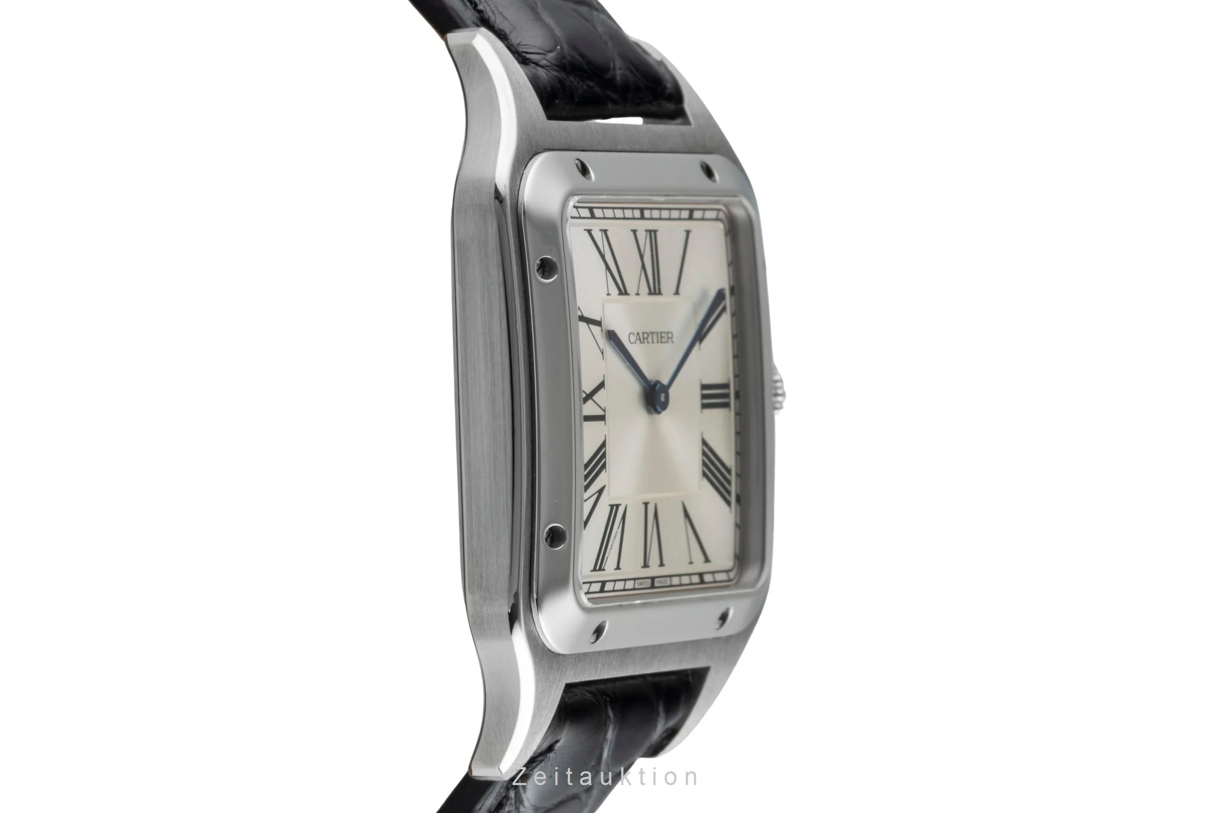 Cartier Santos Dumont steel manual winding men's watch WSSA0032  [2506314] - Image 8