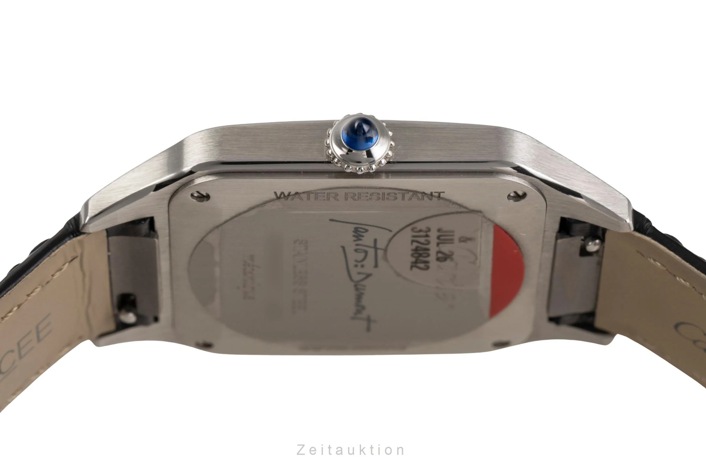 Cartier Santos Dumont steel manual winding men's watch WSSA0046  [2502733] - Image 12
