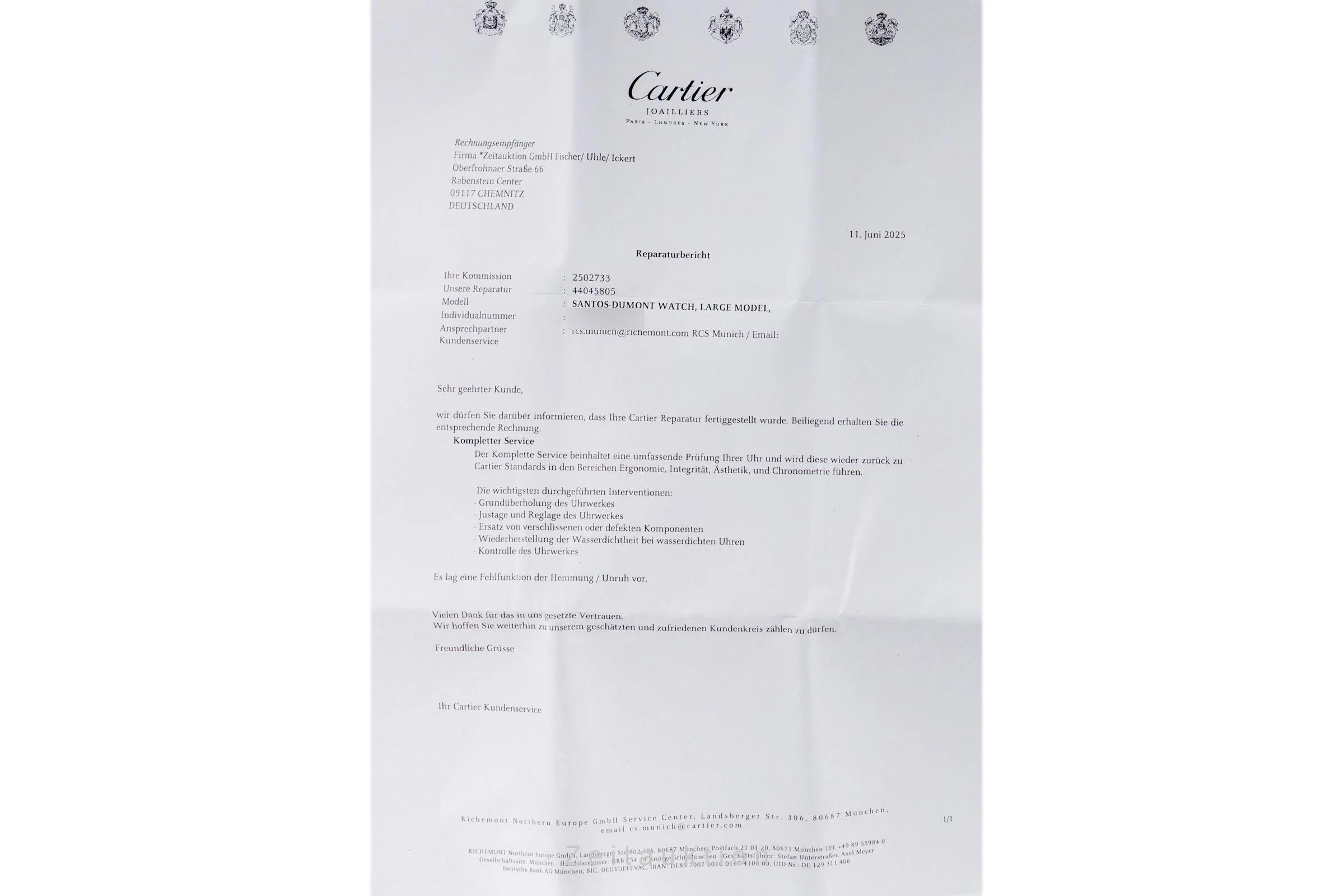 Cartier Santos Dumont steel manual winding men's watch WSSA0046  [2502733] - Image 16