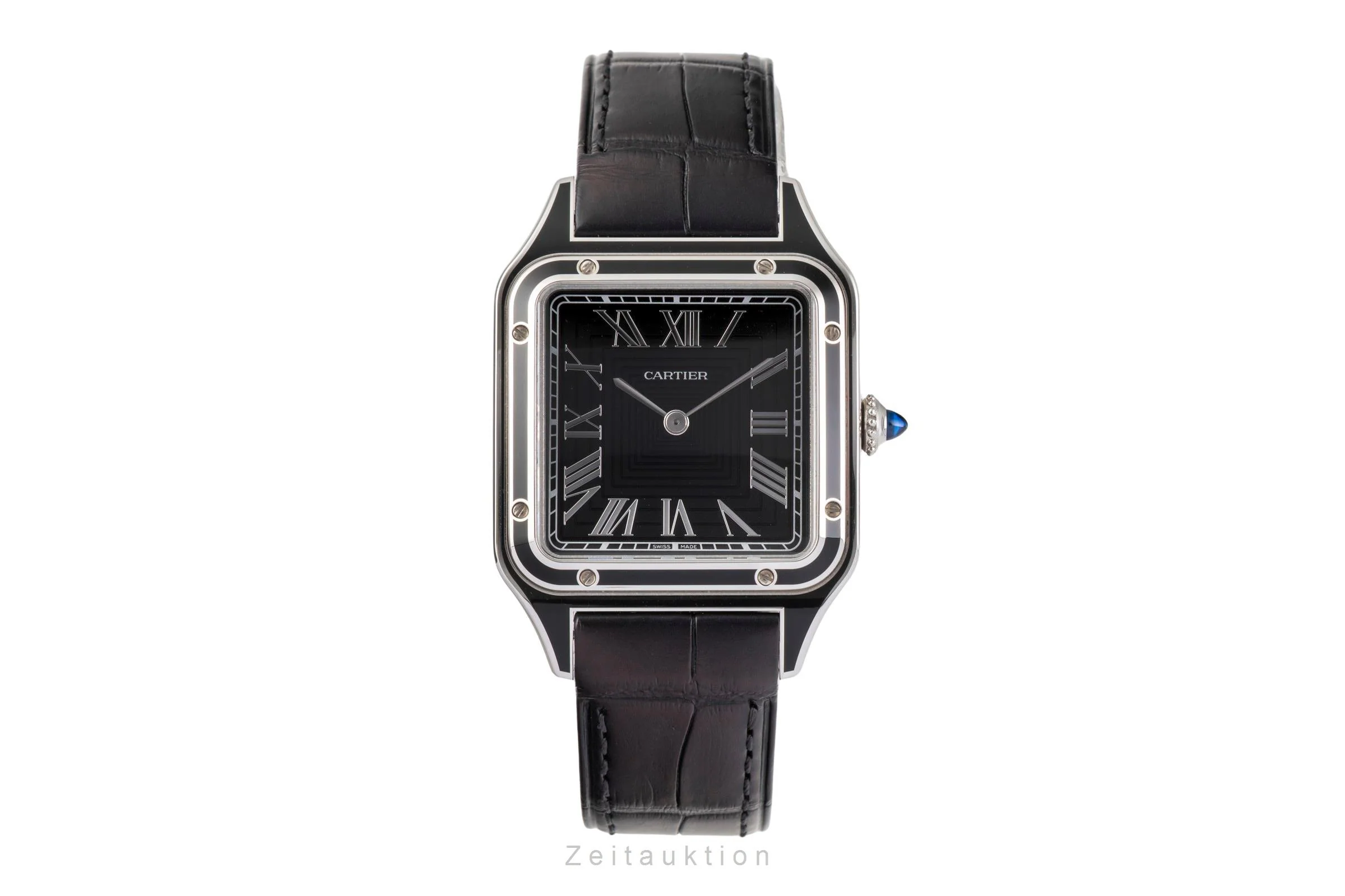Cartier Santos Dumont steel manual winding men's watch WSSA0046  [2502733] - Image 5